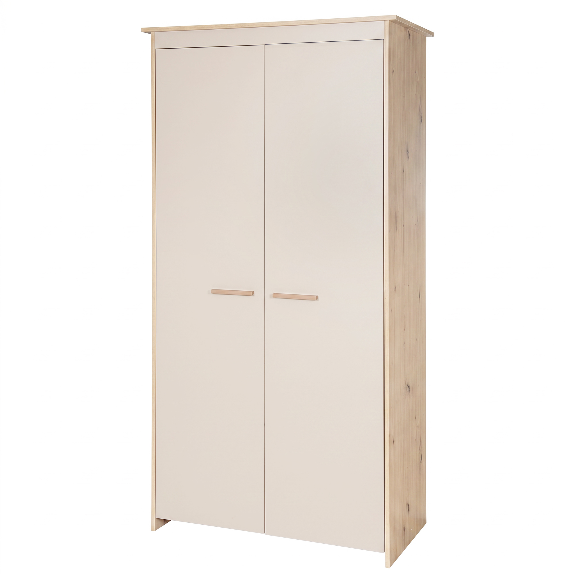 2-türige Kleiderschränke, roba, Beige – Produktansicht