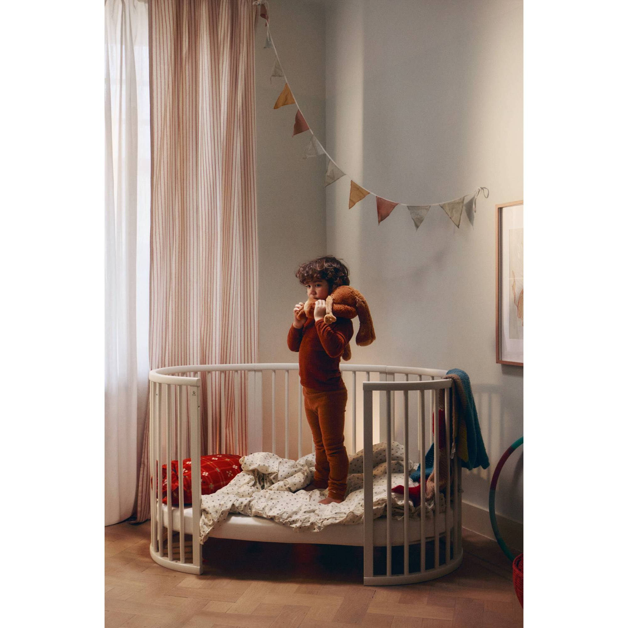 Gitterbetten, STOKKE, Weiß – Produktansicht