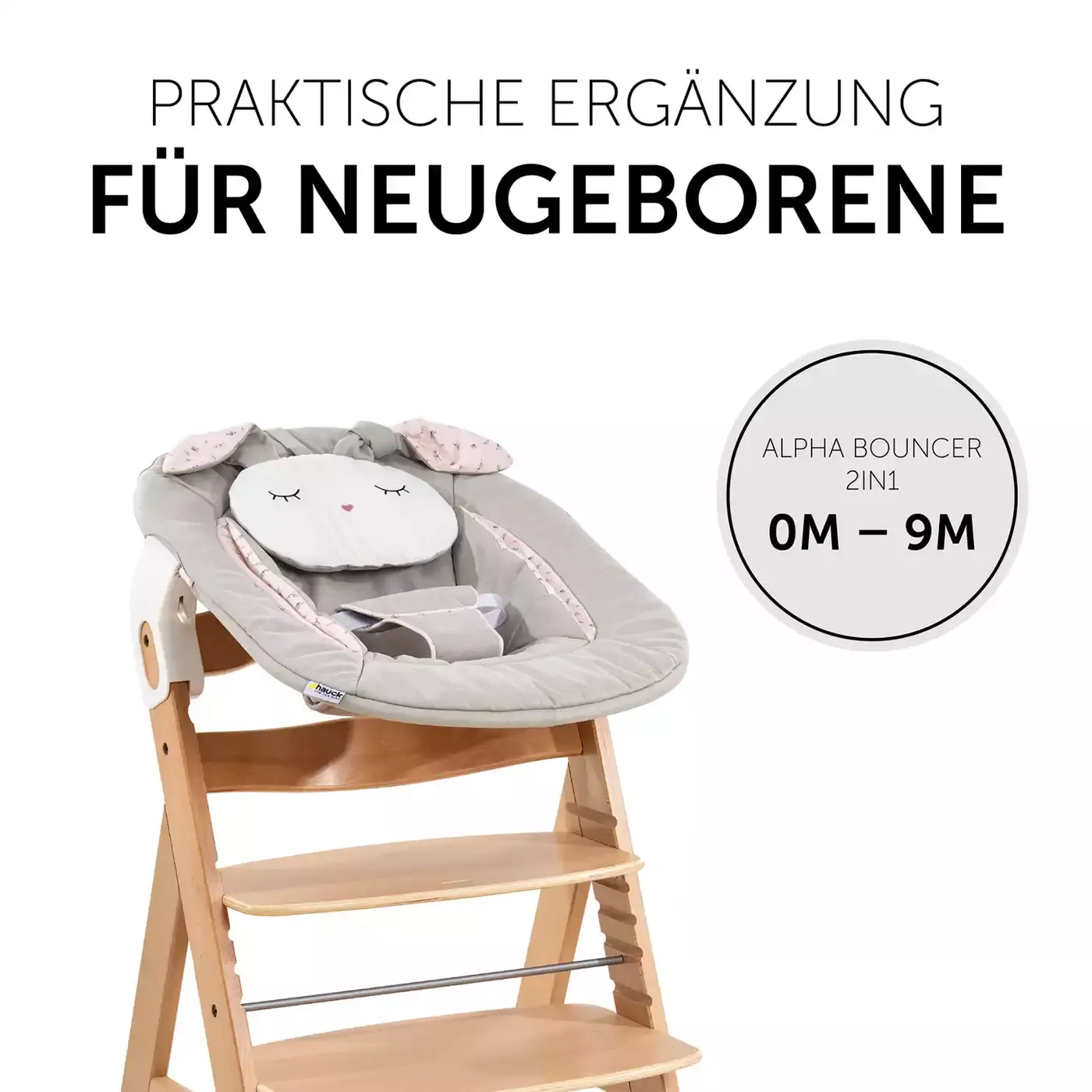 hauck Alpha Newborn Set Natural Bunny in Braun Black Friday Deals