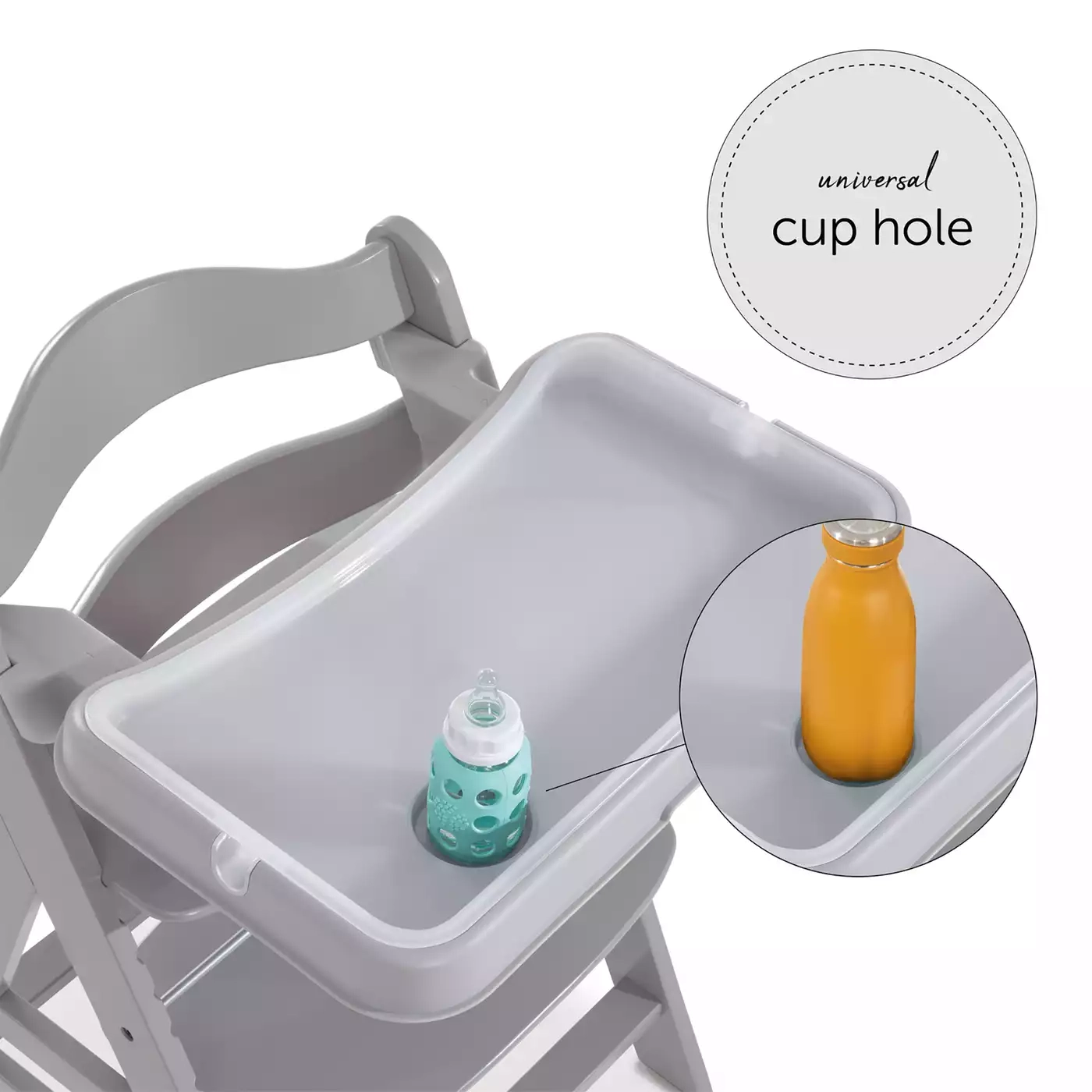Hochstuhl Zubehör, hauck, Grau – Produktansicht