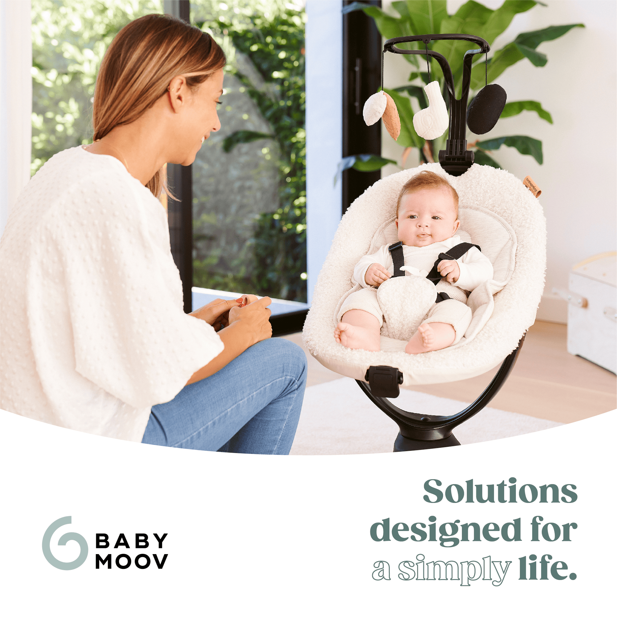 Wippen, babymoov, Weiß – Produktansicht