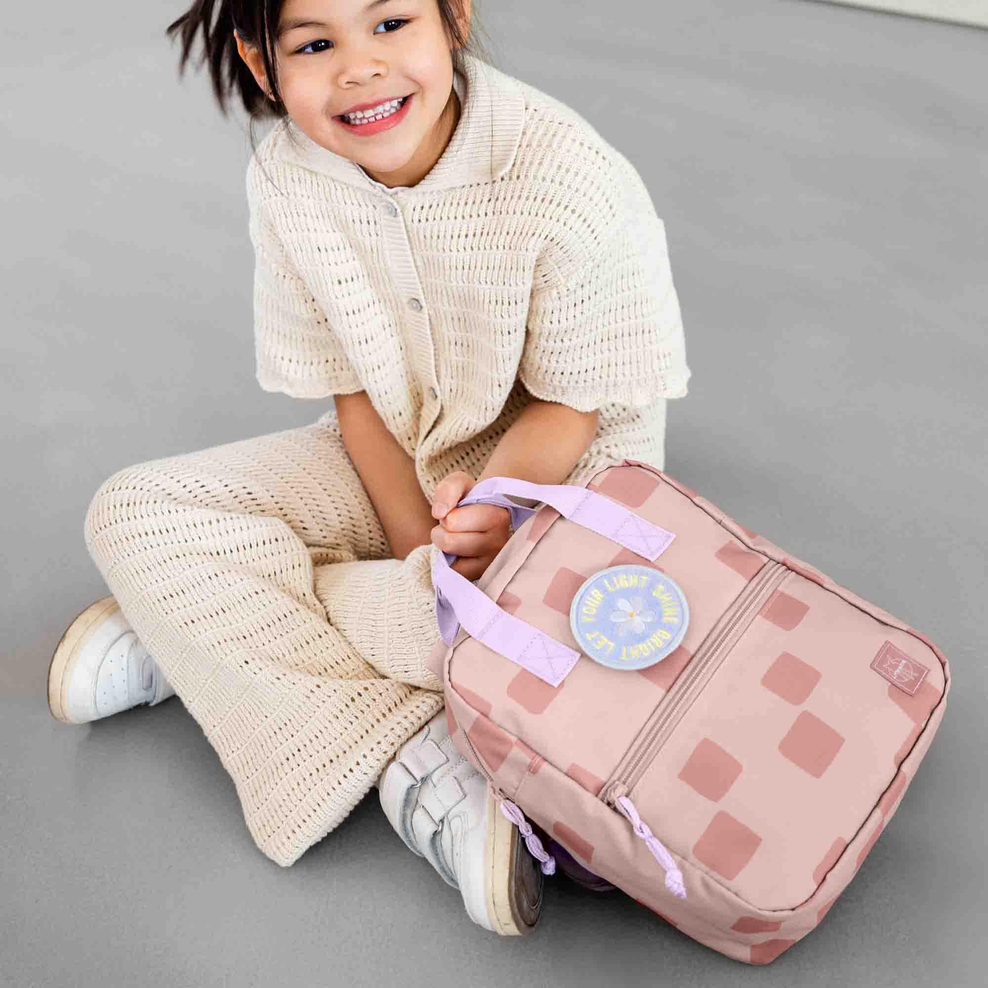 Kinderrucksäcke, LÄSSIG, Pink – Produktansicht