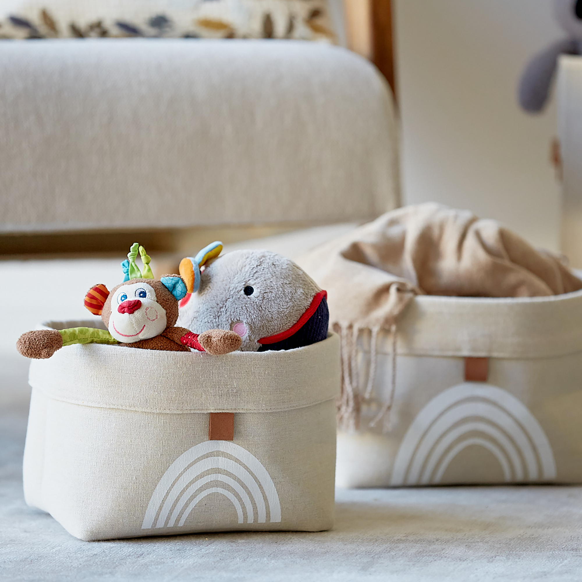 Aufbewahrung, Store.it!, Beige – Besonderheit: 2er-Set