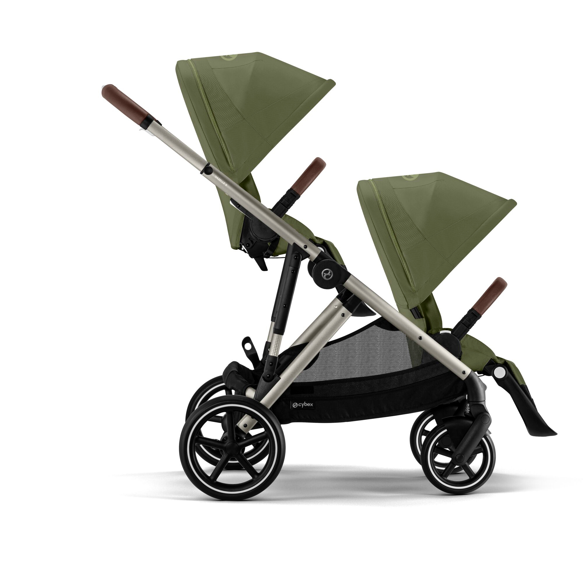 Kinderwagenaufsätze, cybex, Grün – Produktansicht