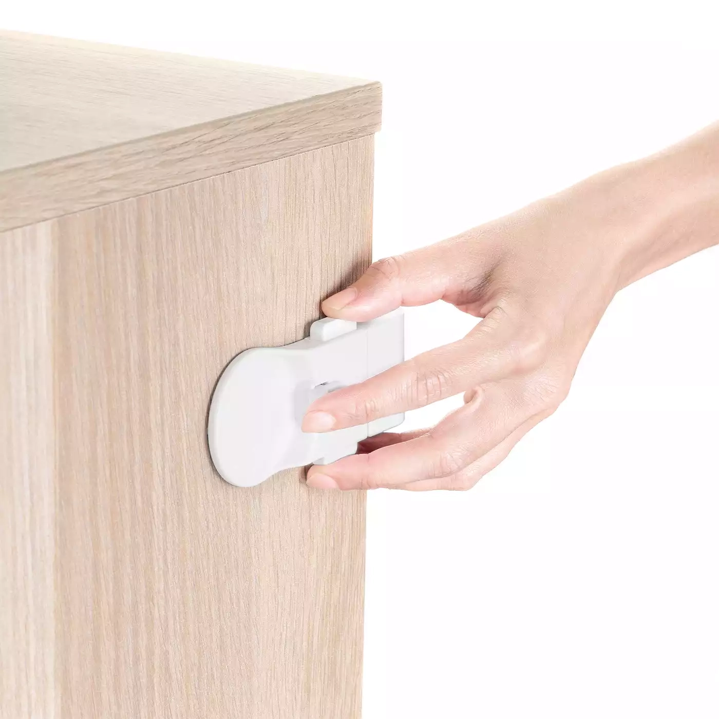 Kindersicherung, reer, Weiß – Produktansicht