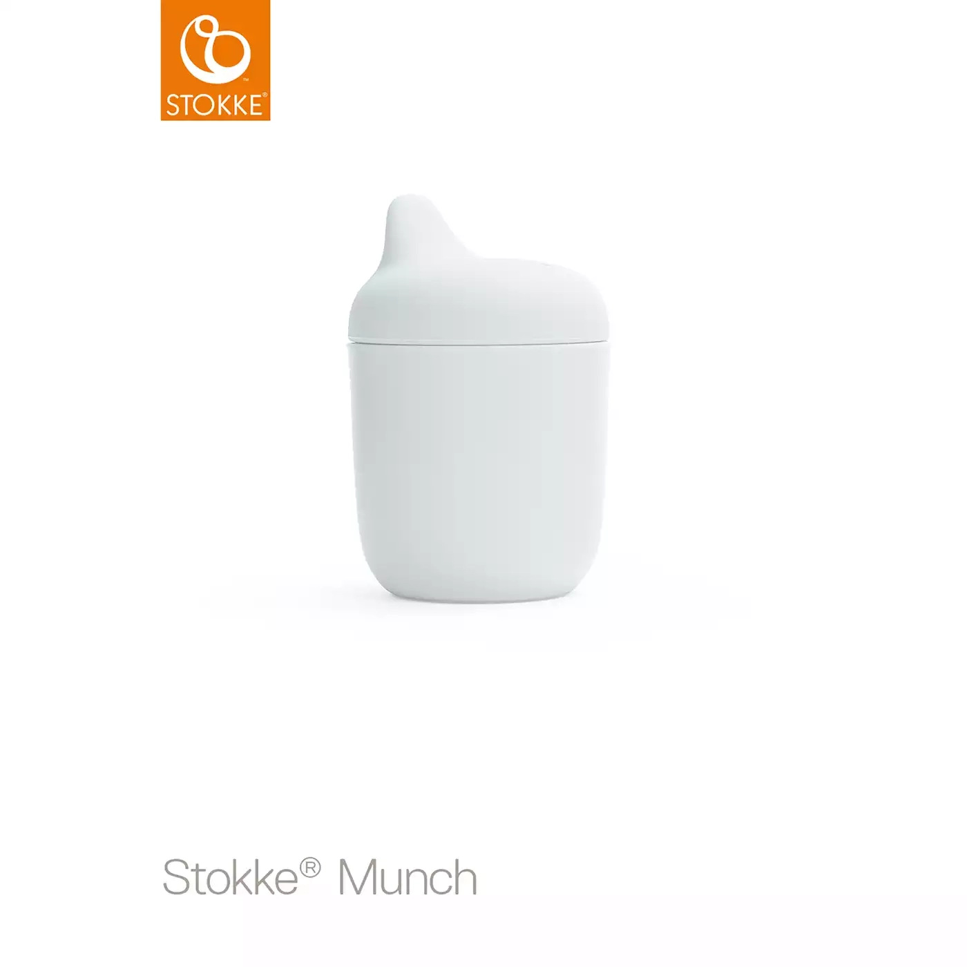Trinklernbecher & -flaschen, STOKKE, Grün – Besonderheit: mit rutschfestem, schwerem Boden
