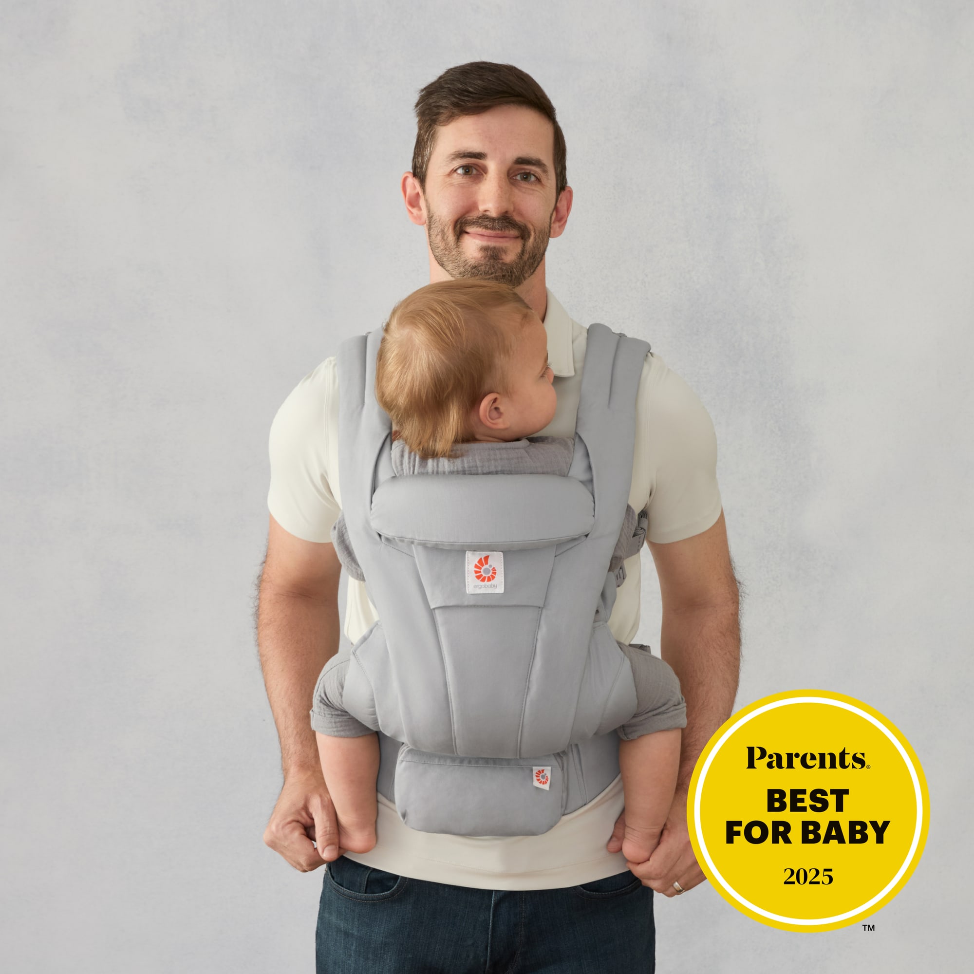Fullbuckle Tragen, ERGObaby, Grau – Produktansicht