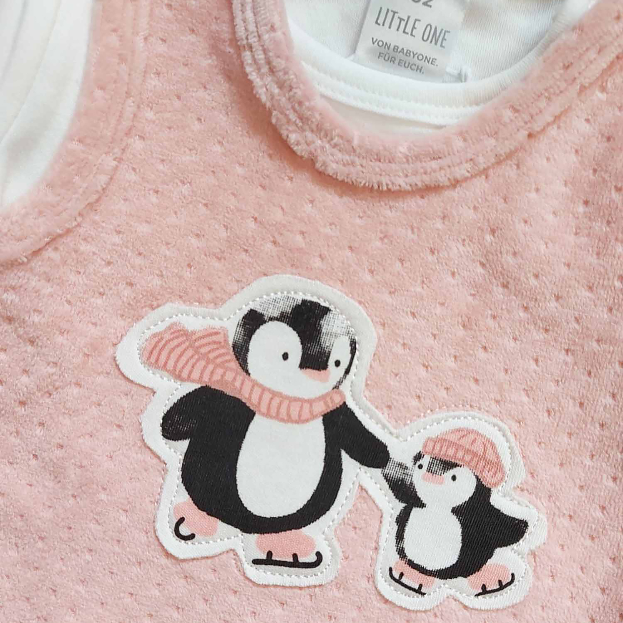 Strampler, LITTLE ONE, Pink – Besonderheit: Set bestehend aus Strampler und Langarmshirt
