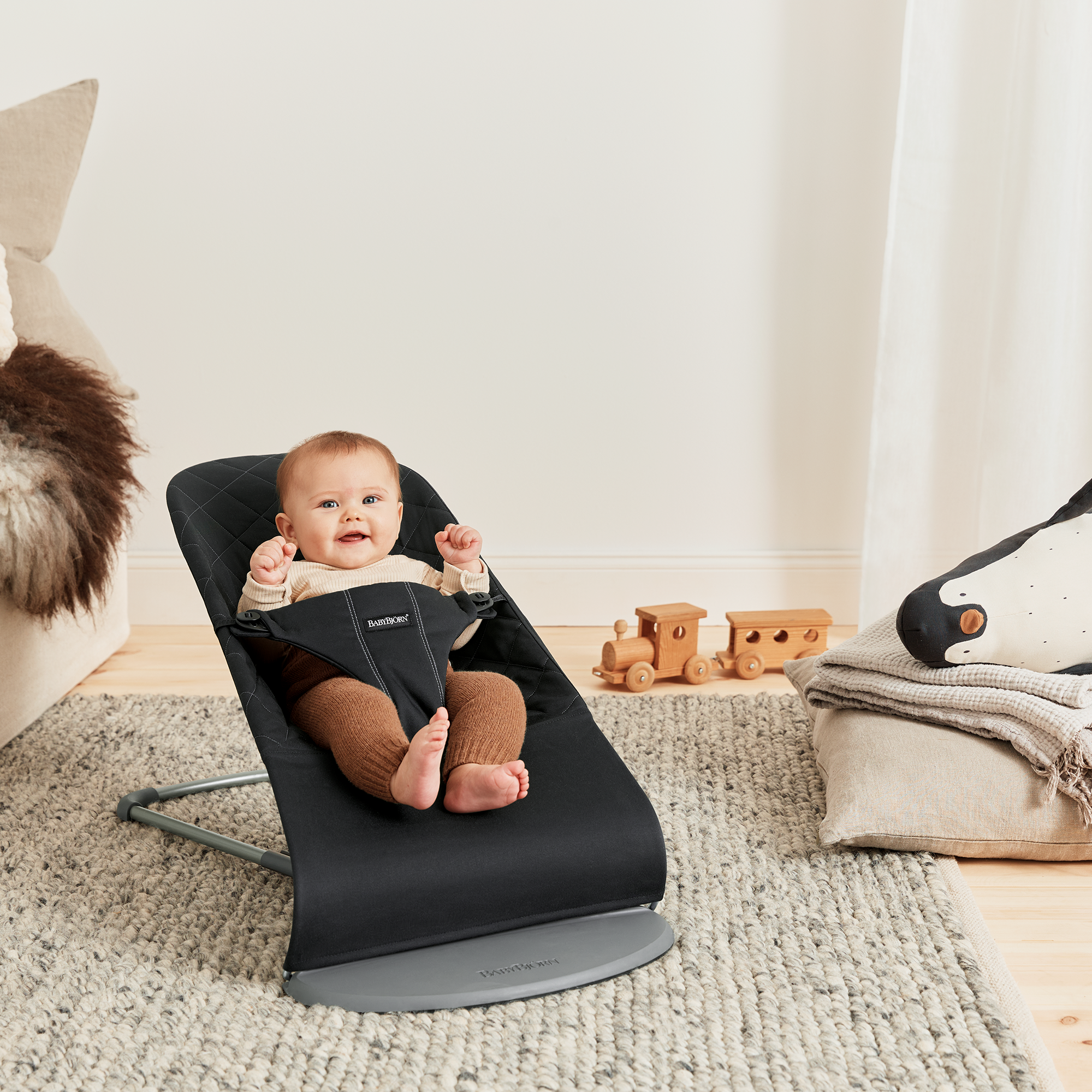 SALE Babywippen, BABYBJÖRN, Schwarz – Produktansicht
