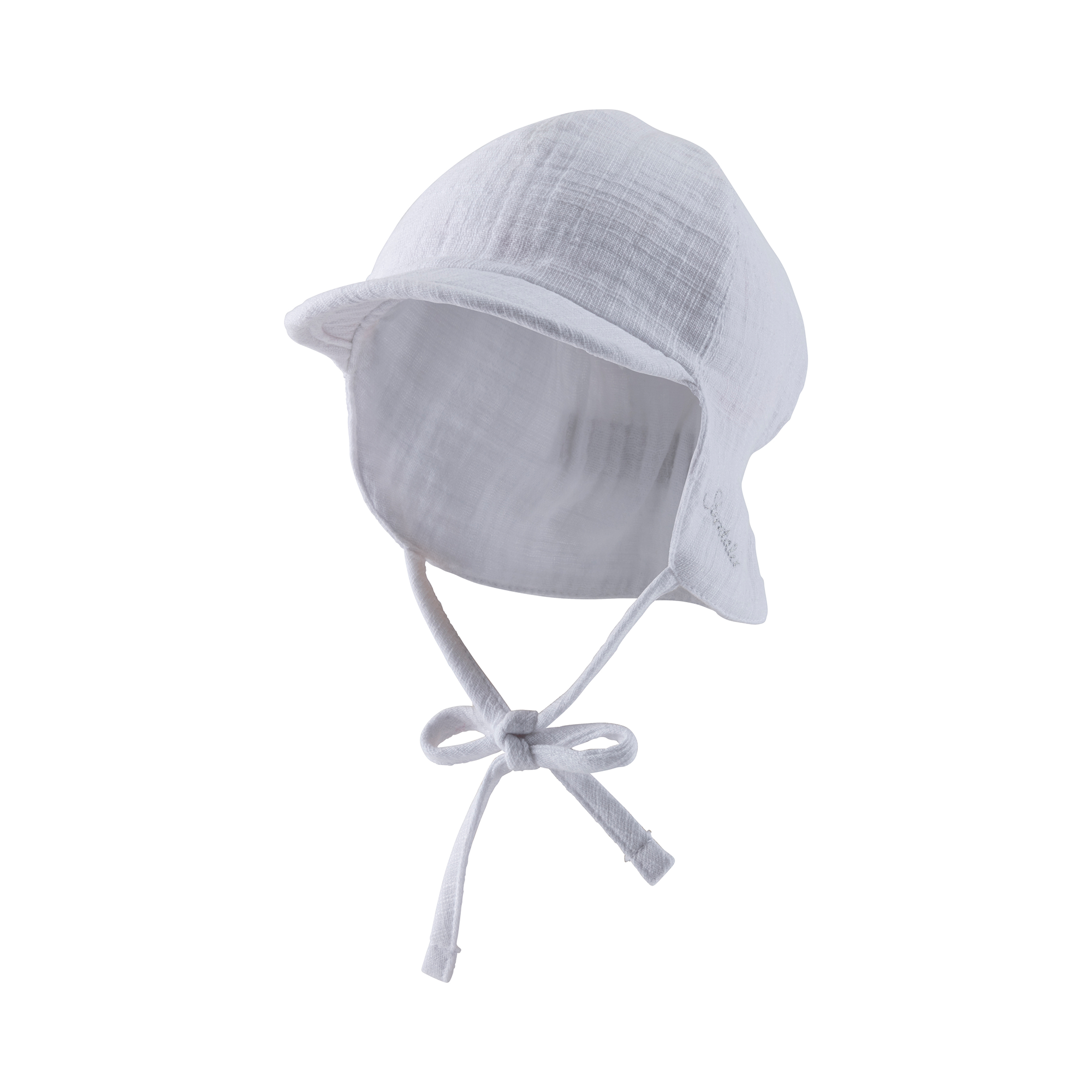 Schirmmützen, Sterntaler, Weiß – Besonderheit: aus 100% Baumwolle