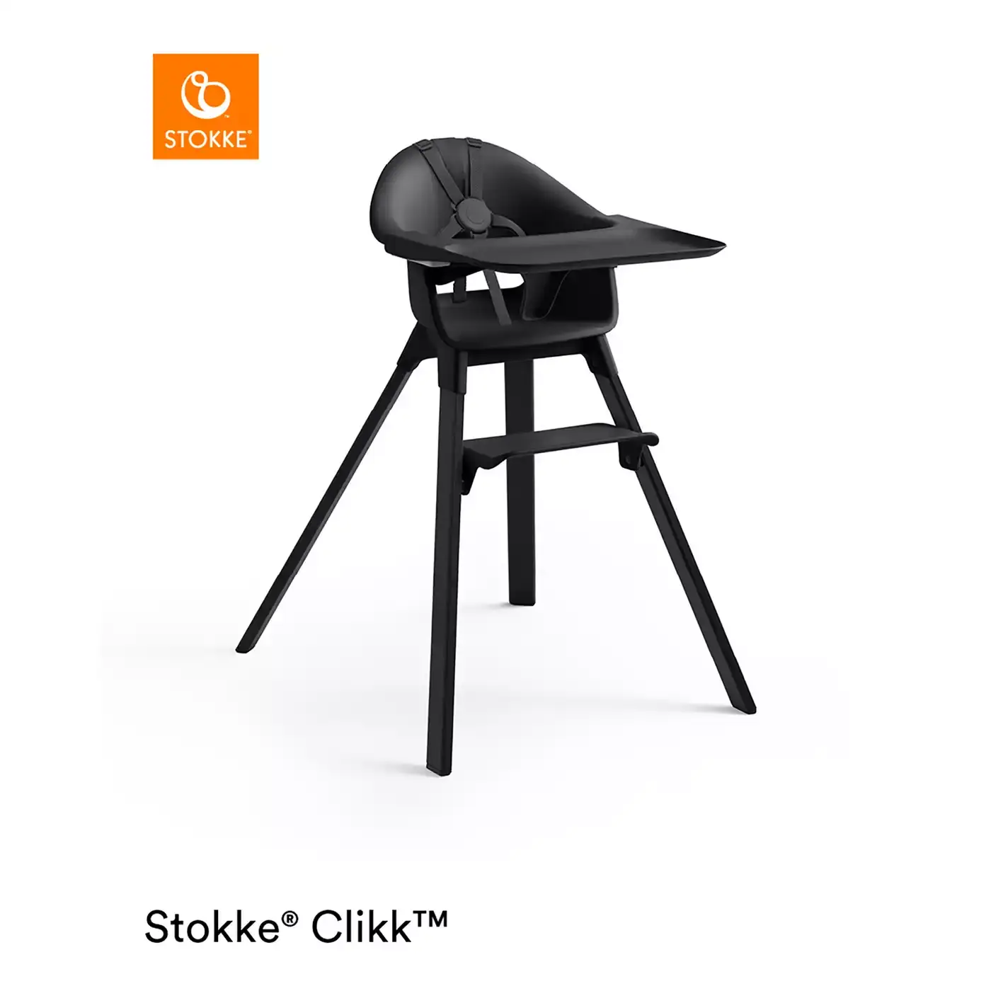 Clikk™ Hochstuhl Midnight Black STOKKE Schwarz 2000582469705 1