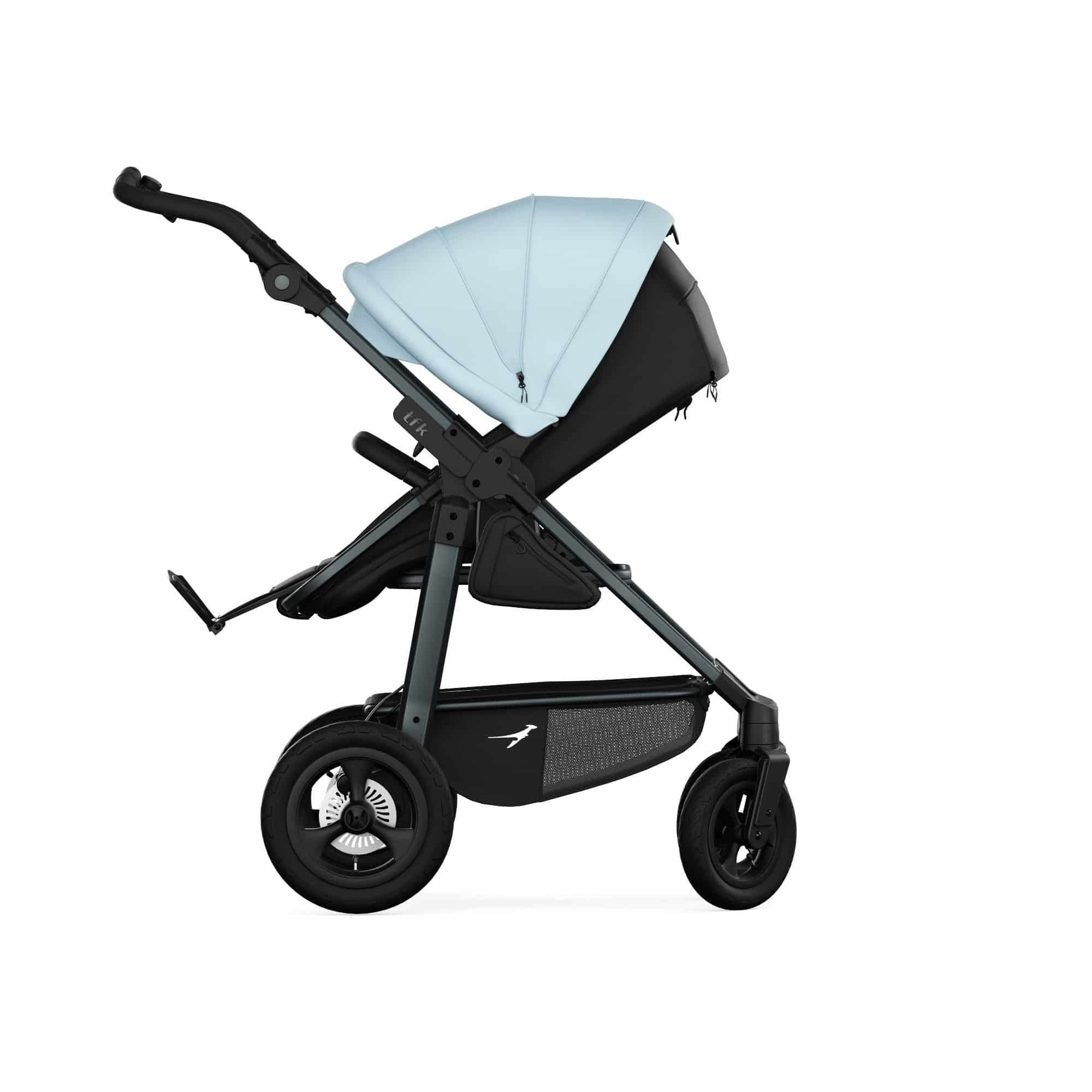 Kombi-Kinderwagen, tfk, Blau – Produktansicht
