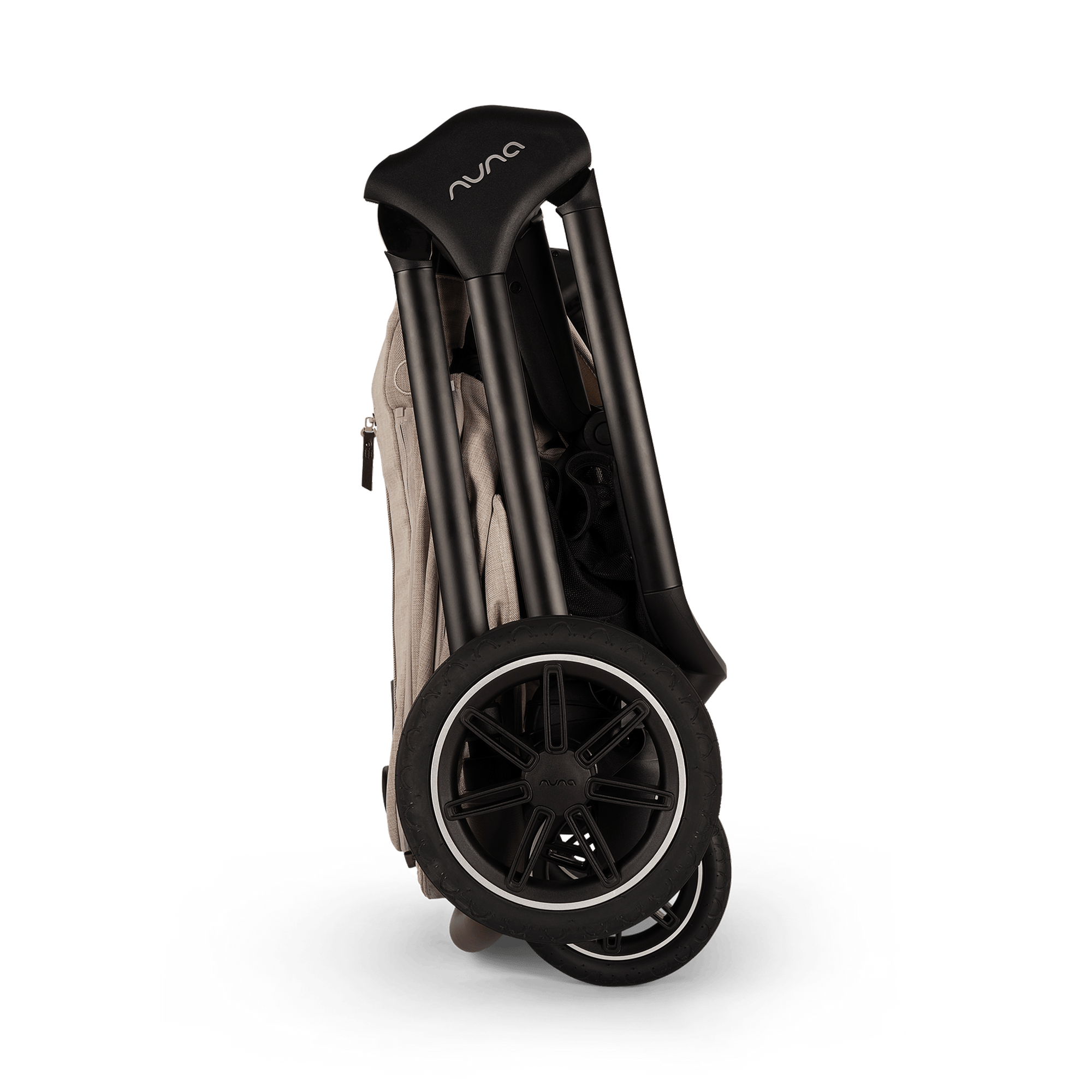 Kombi-Kinderwagen, nuna, Beige – Produktansicht