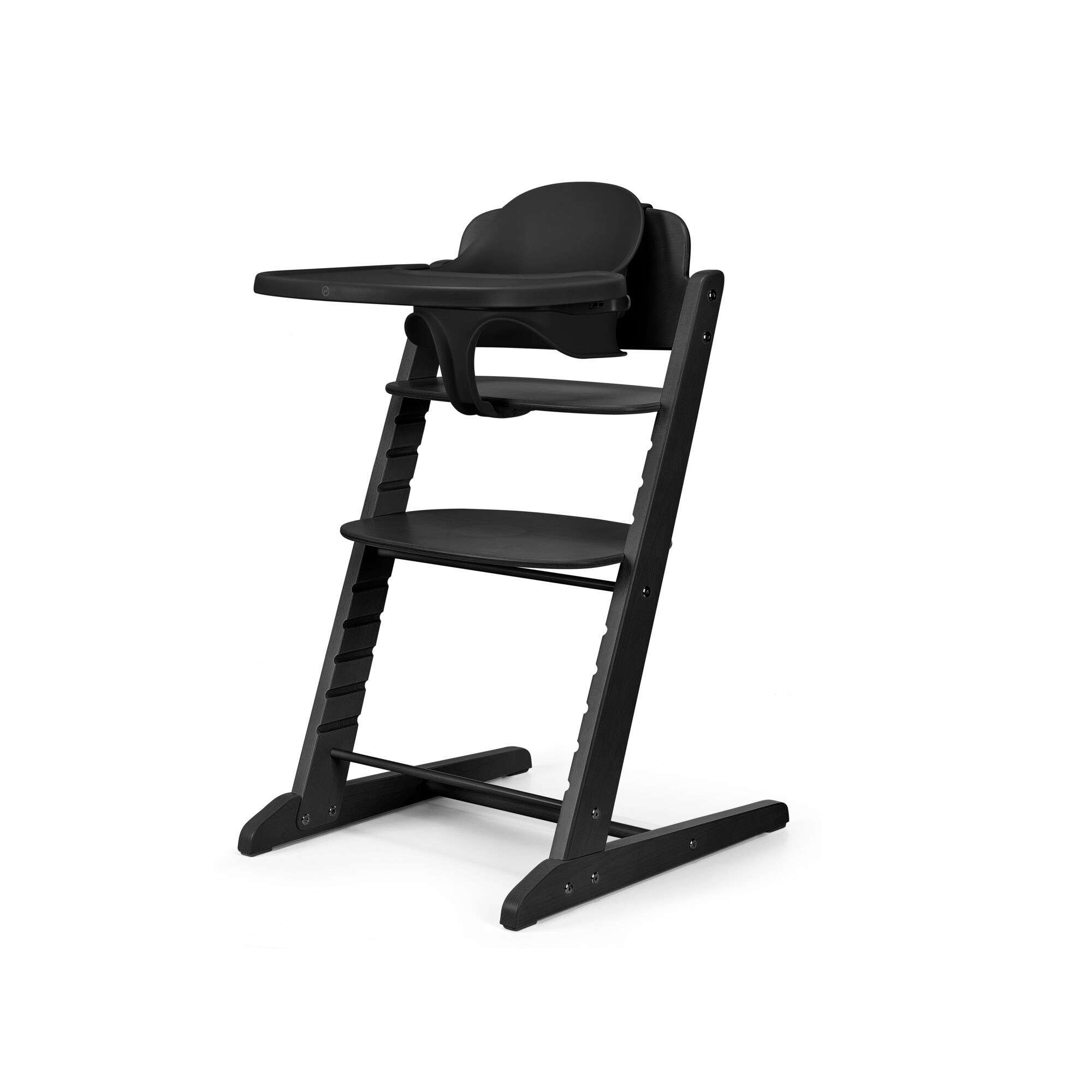 Treppenhochstühle, cybex, Schwarz – Besonderheit: Set bestehend aus Hochstuhl, Baby Set und Tablett