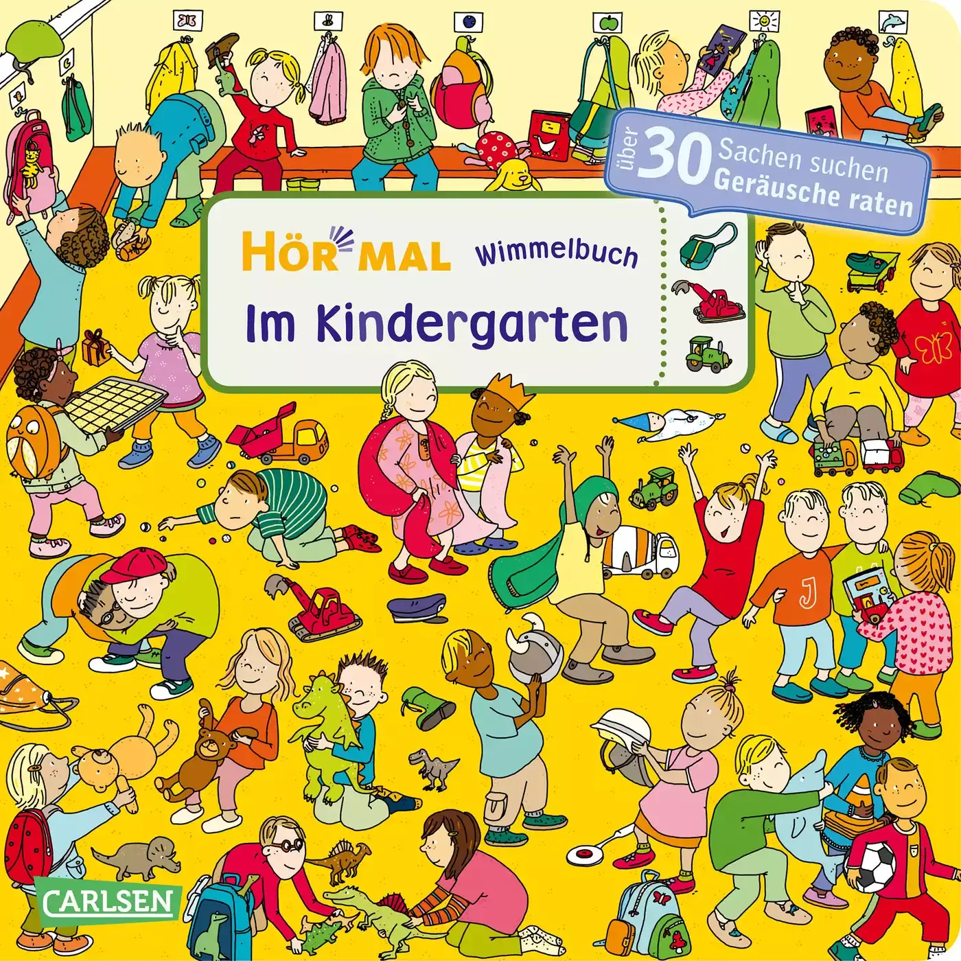 Hör mal: Wimmelbuch Im Kindergarten CARLSEN 2000577795703 3