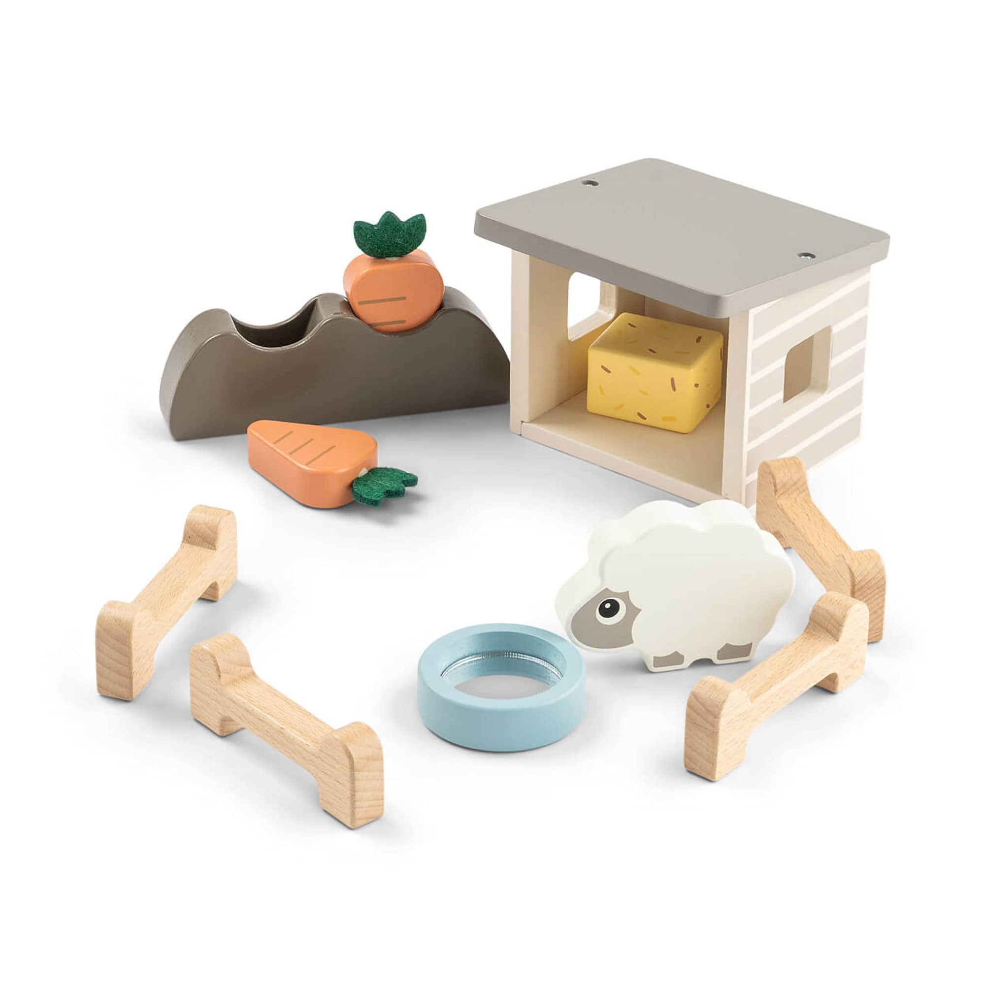 Holzfiguren, done by deer, Weiß – Produktansicht