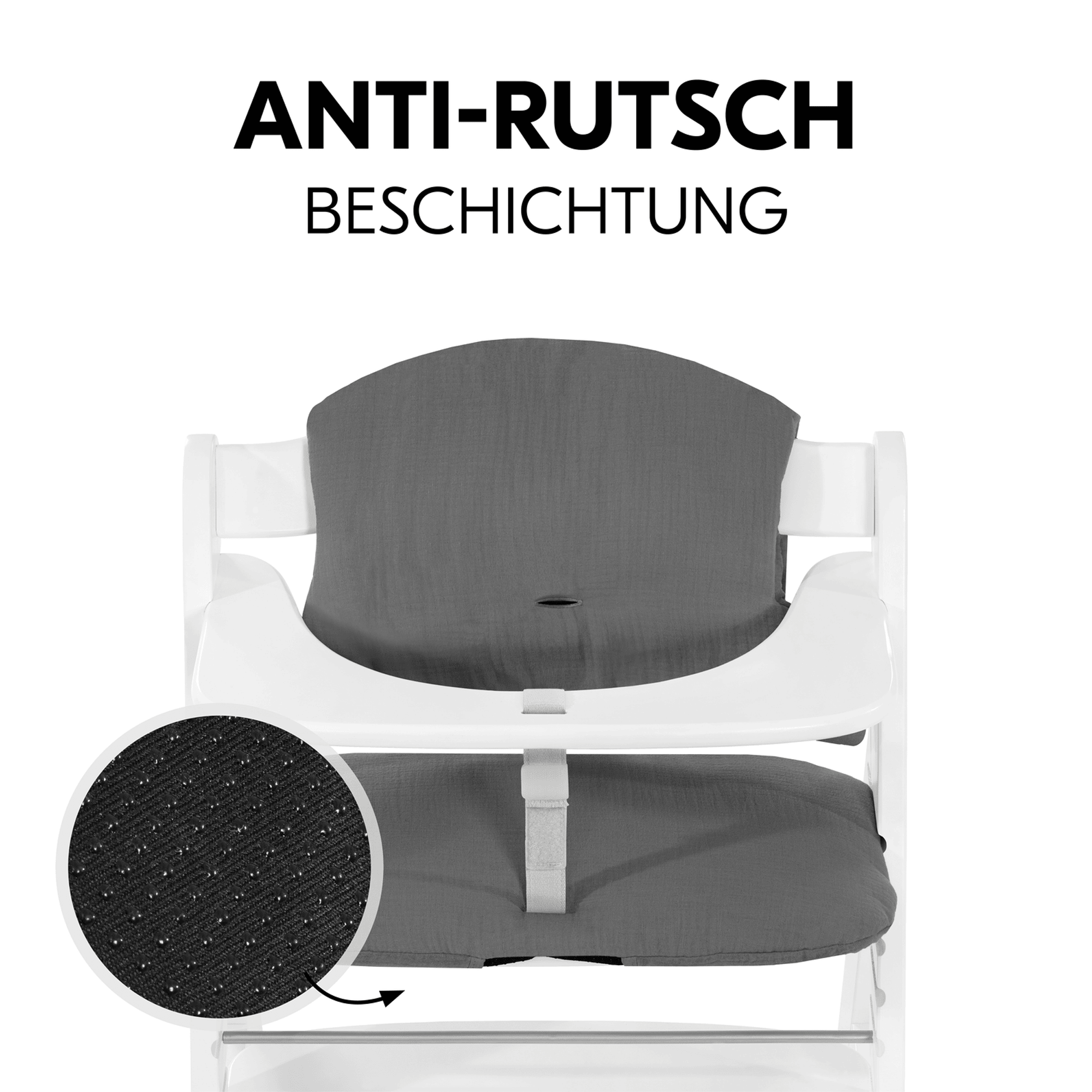 Hochstuhl Zubehör, hauck, Grau – Produktansicht