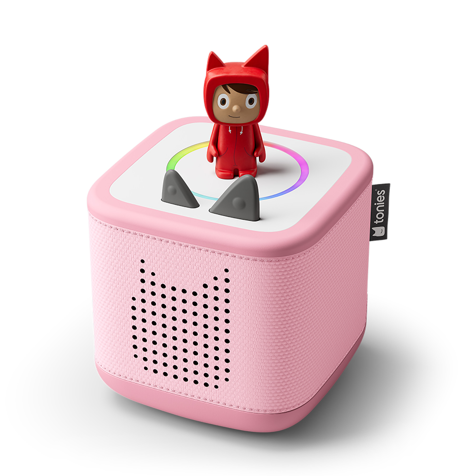 Tonieboxen, tonies, Pink – Besonderheit: inklusive Kreativ Tonie Rot