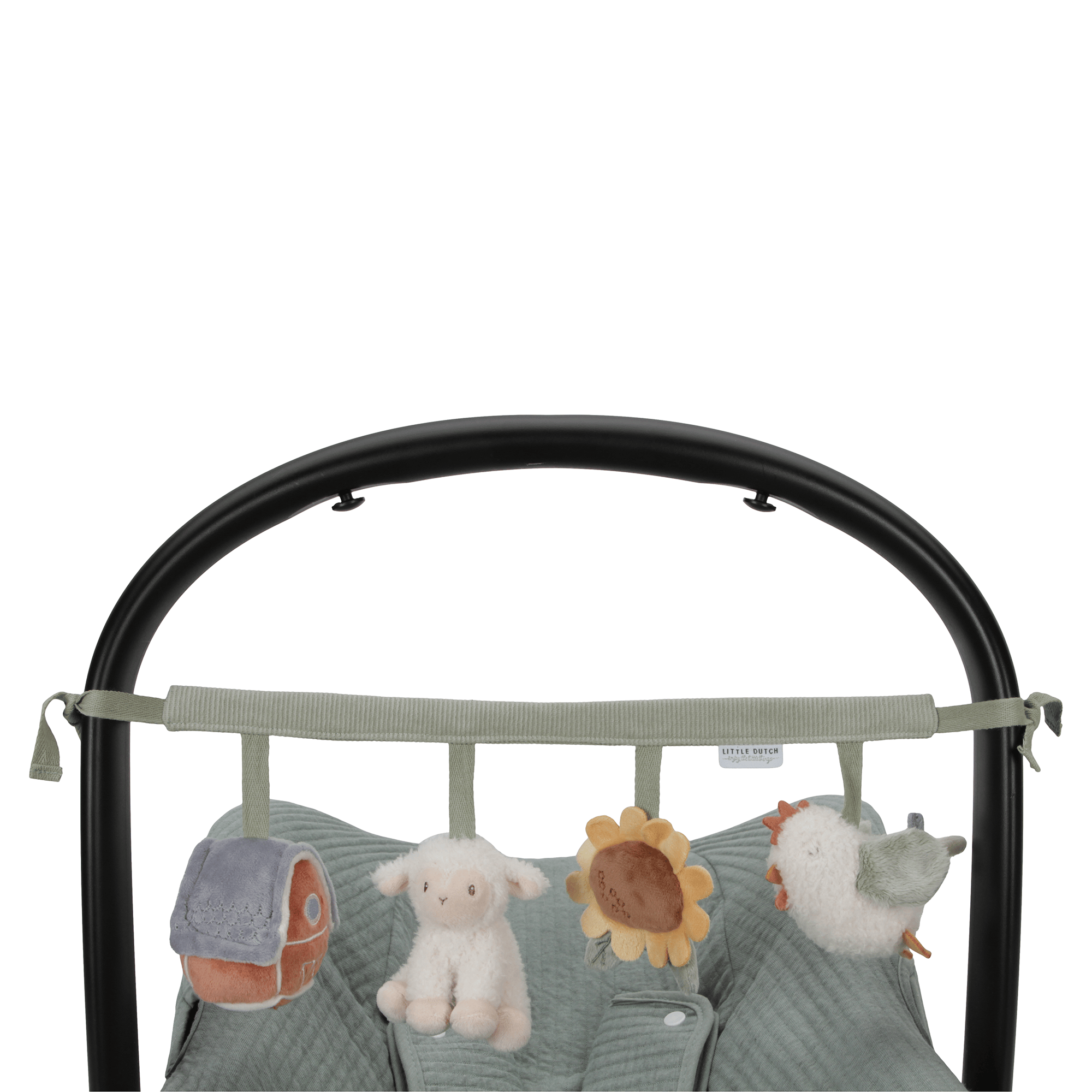 Kinderwagenketten, LITTLE DUTCH, Mehrfarbig – Produktansicht