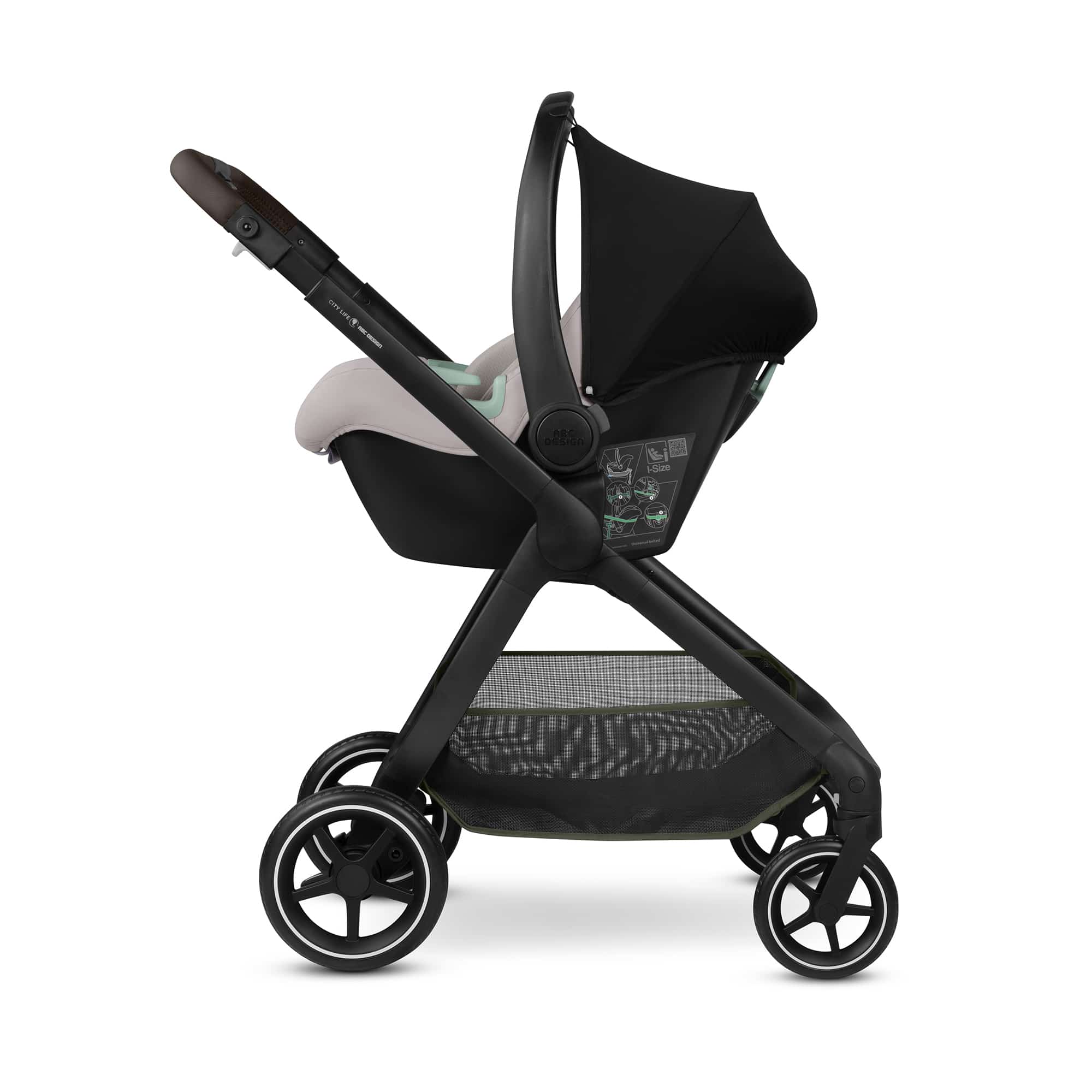 Kinderwagen Komplettsets, ABC DESIGN, Grün – Produktansicht