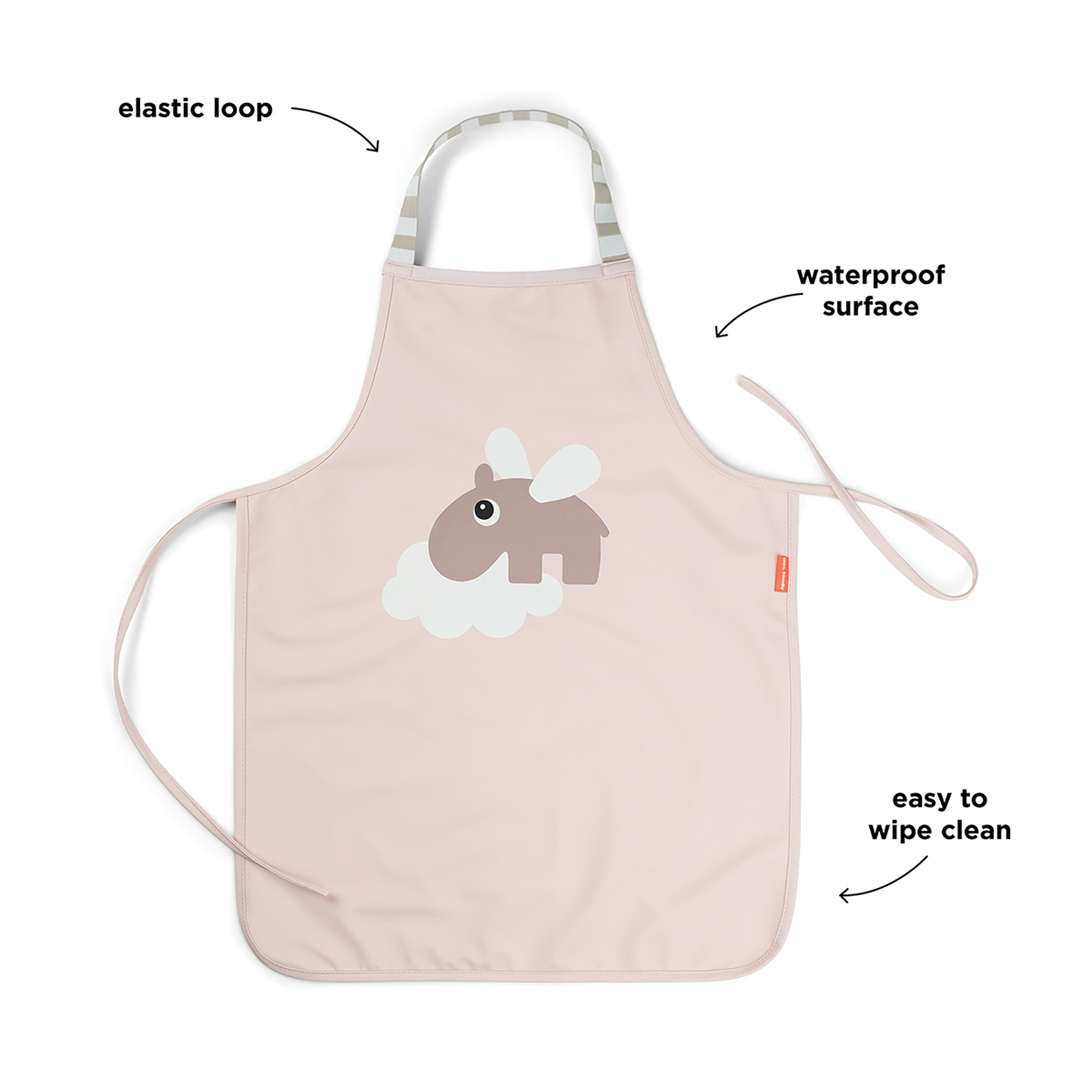 Lätzchen, done by deer, Pink – Produktansicht