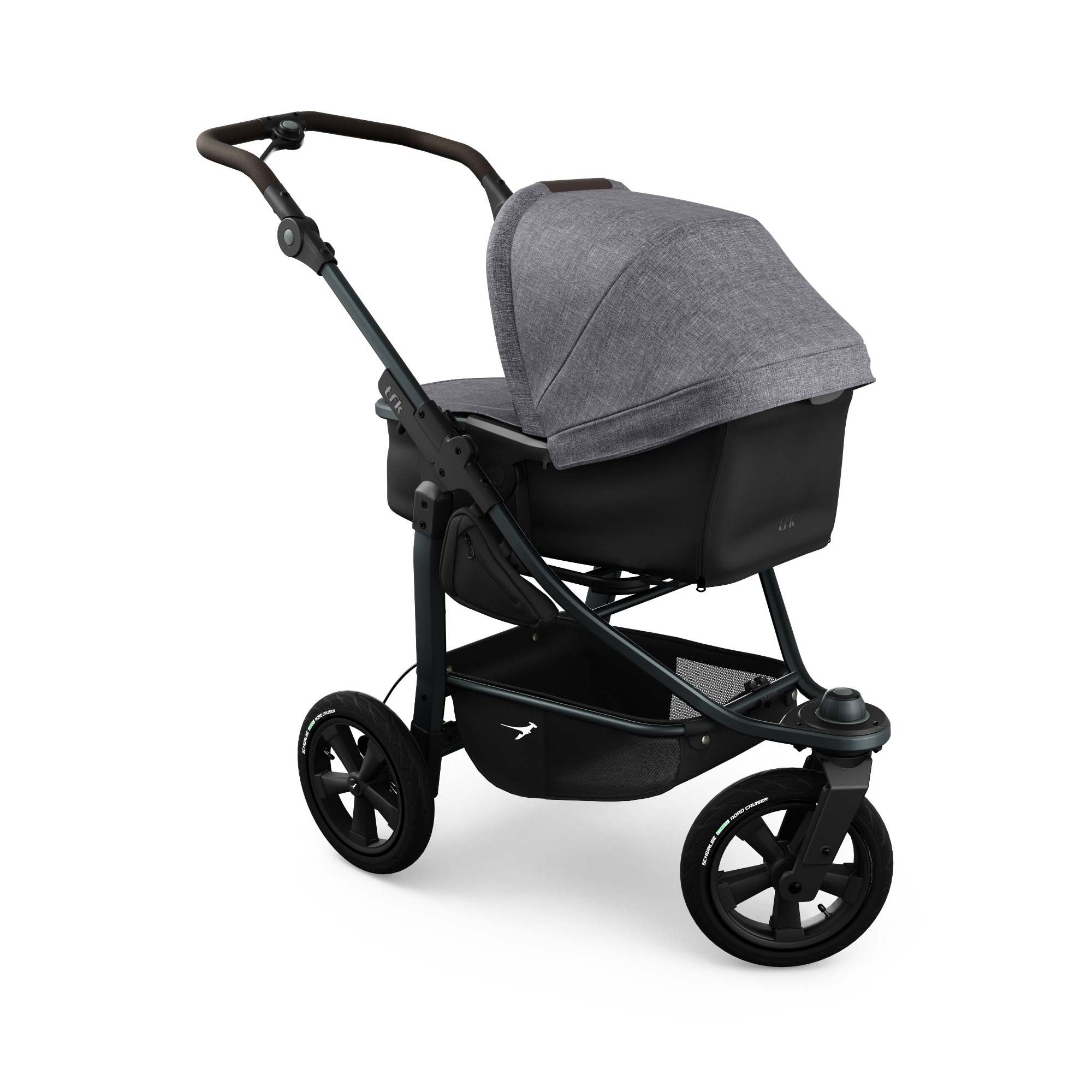 Kombi-Kinderwagen, tfk, Grau – Produktansicht