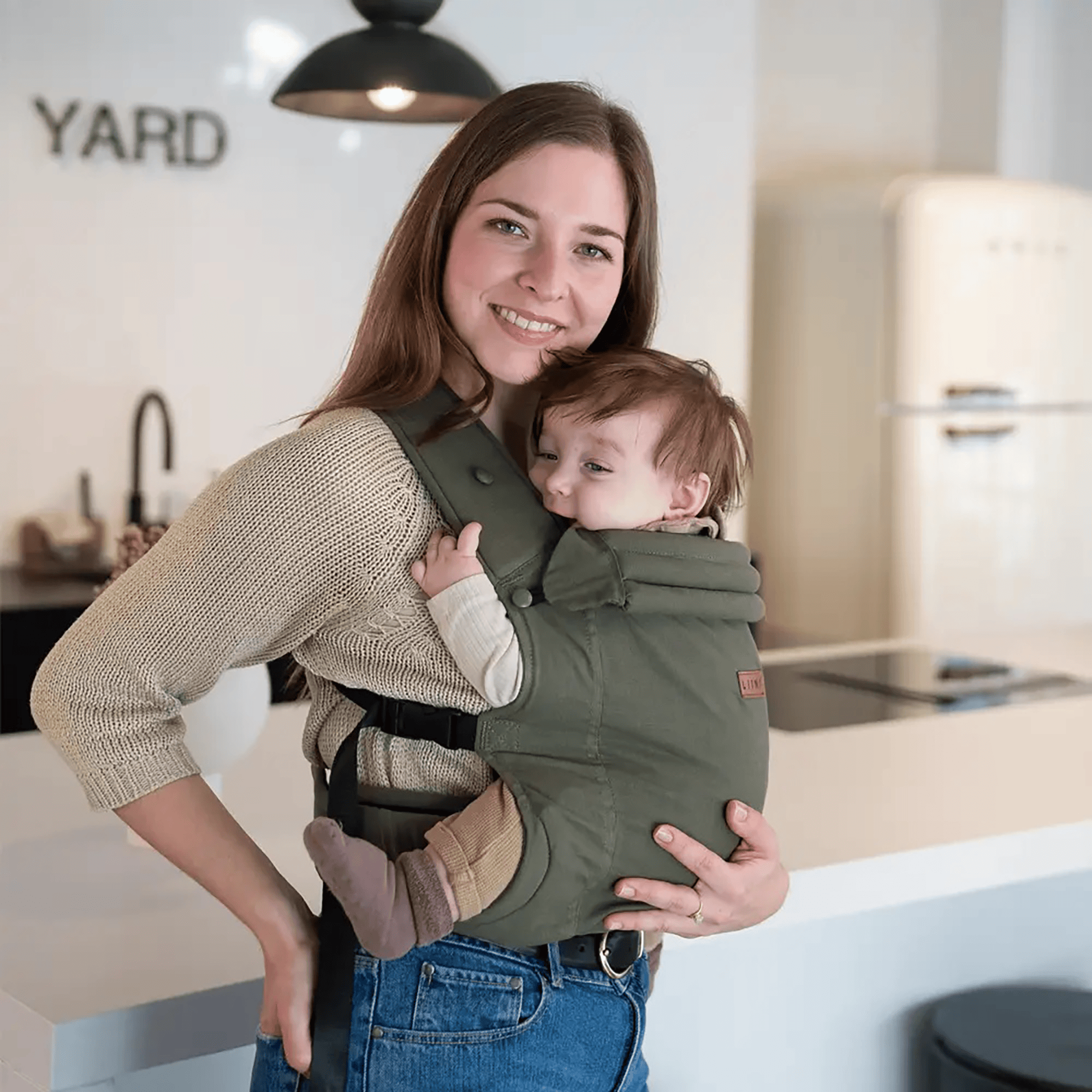 Babytragen, LIINI, Grün – Produktansicht