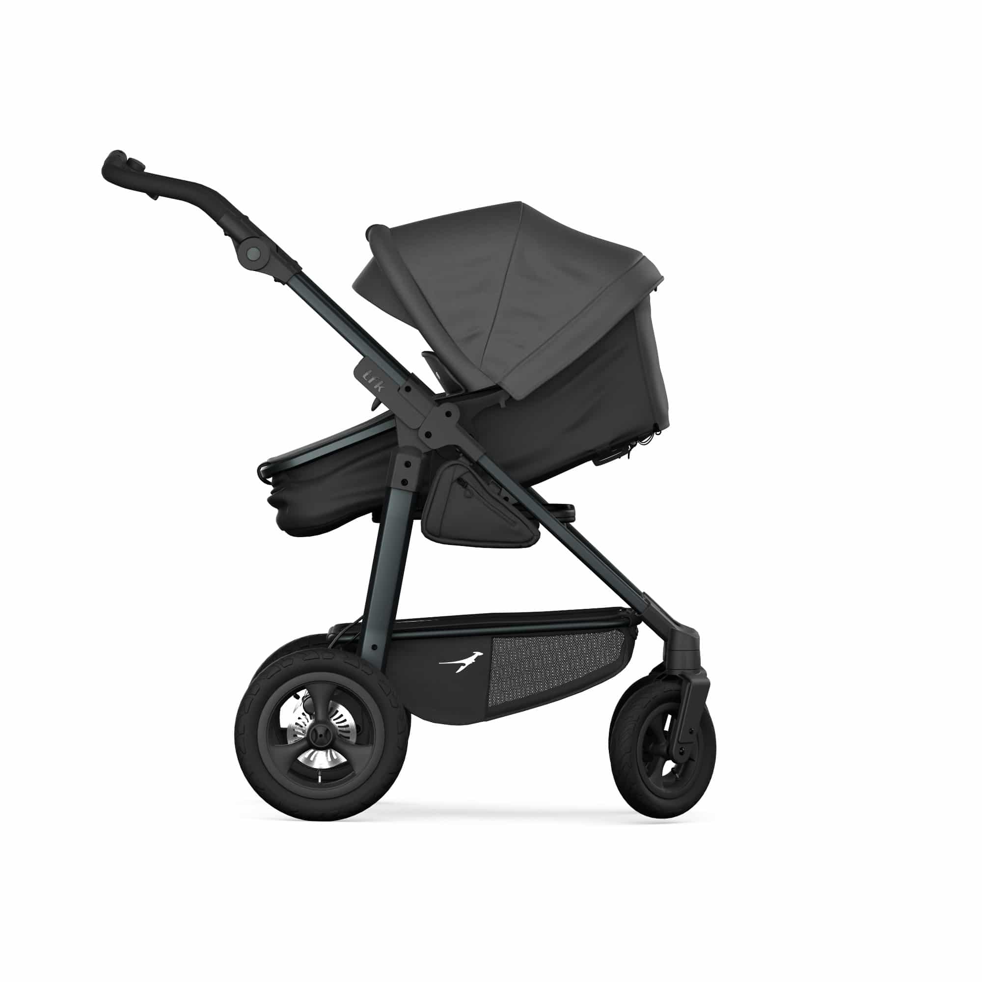 Kombi-Kinderwagen, tfk, Grau – Produktansicht