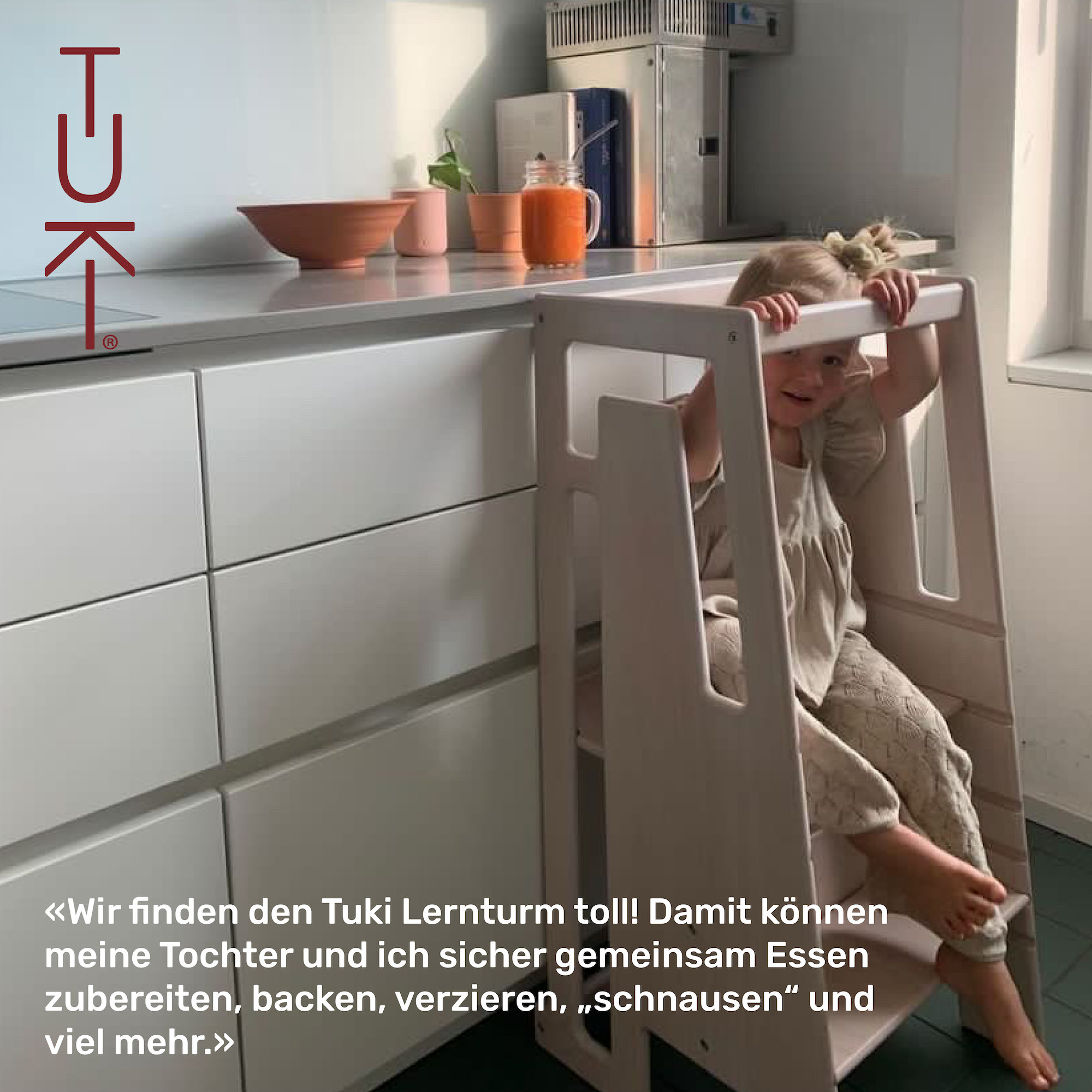 Lerntürme, TUKI, Beige – Produktansicht