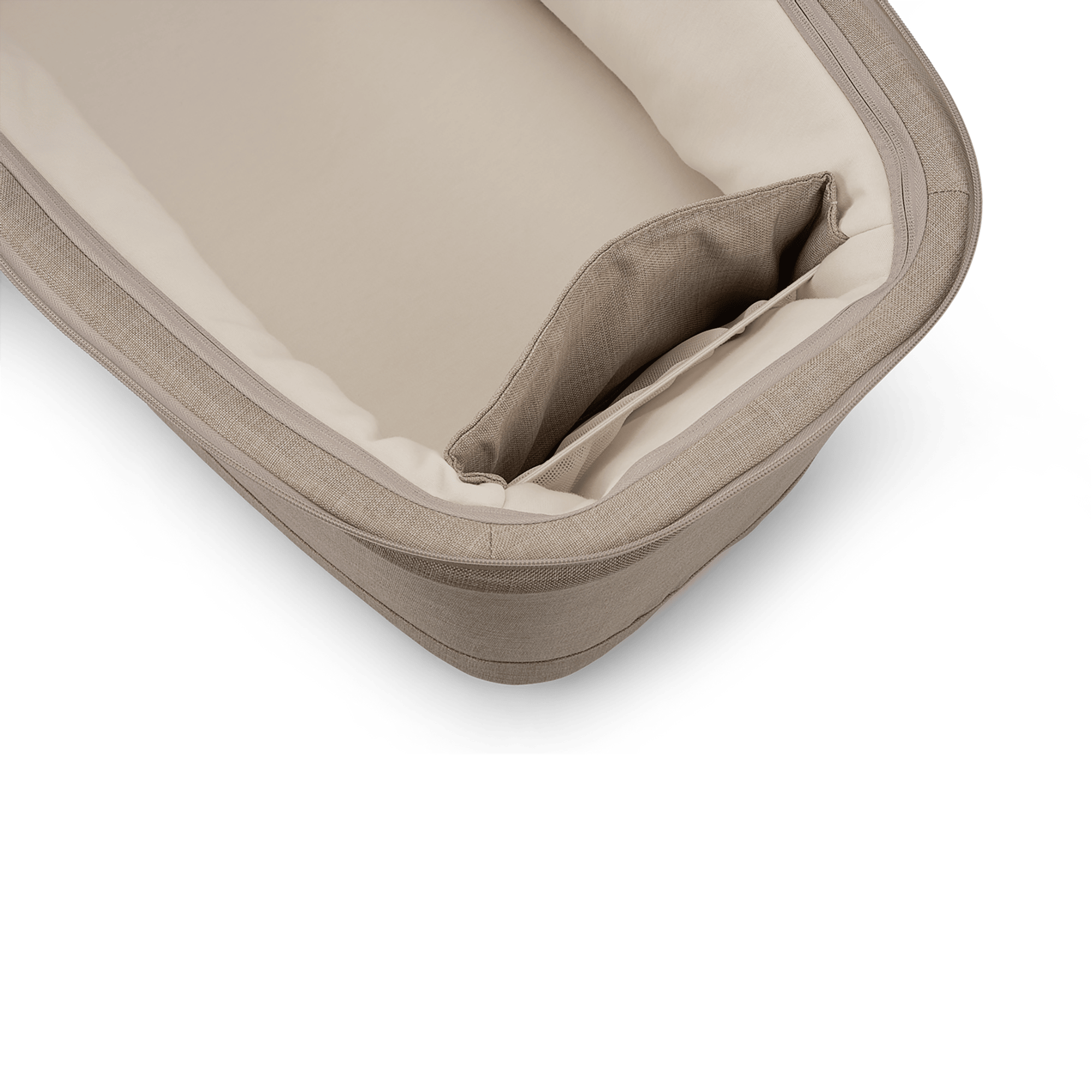 Kombi-Kinderwagen, nuna, Beige – Produktansicht