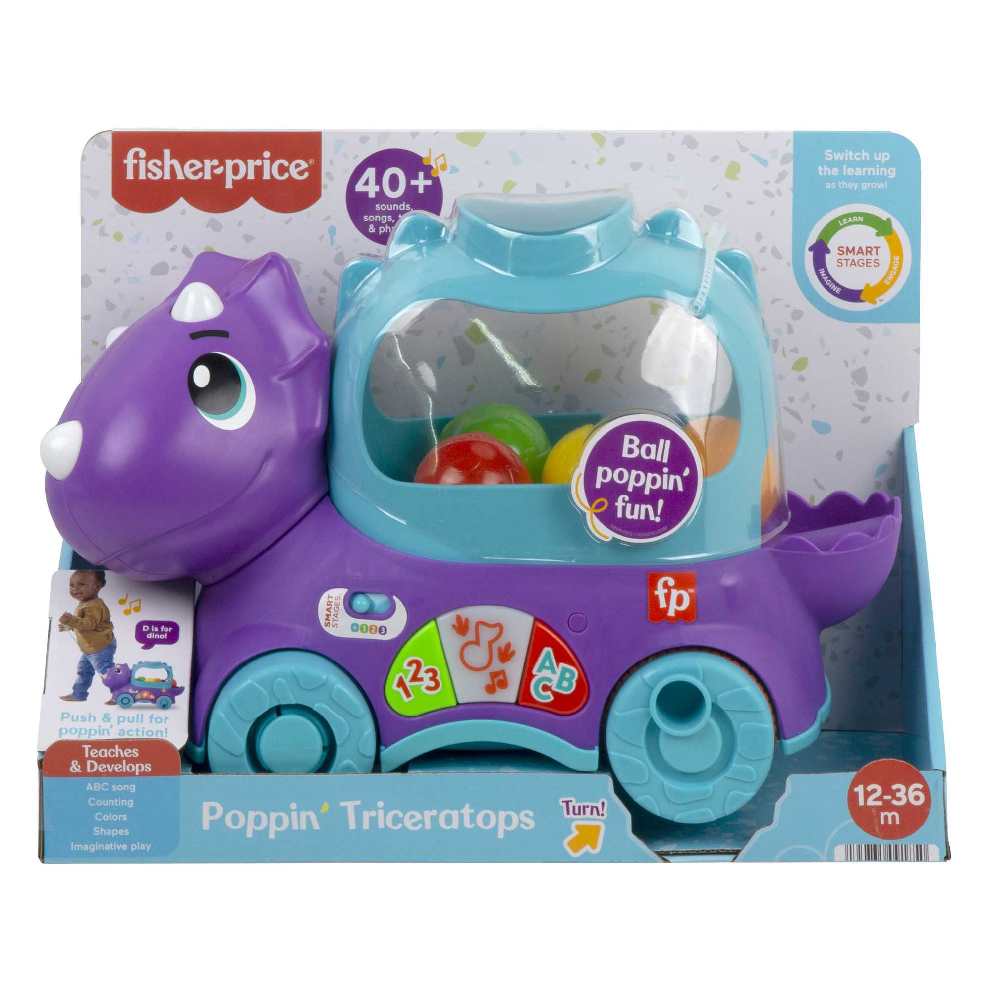 Kinderspiele, Fisher Price, Lila – Produktansicht