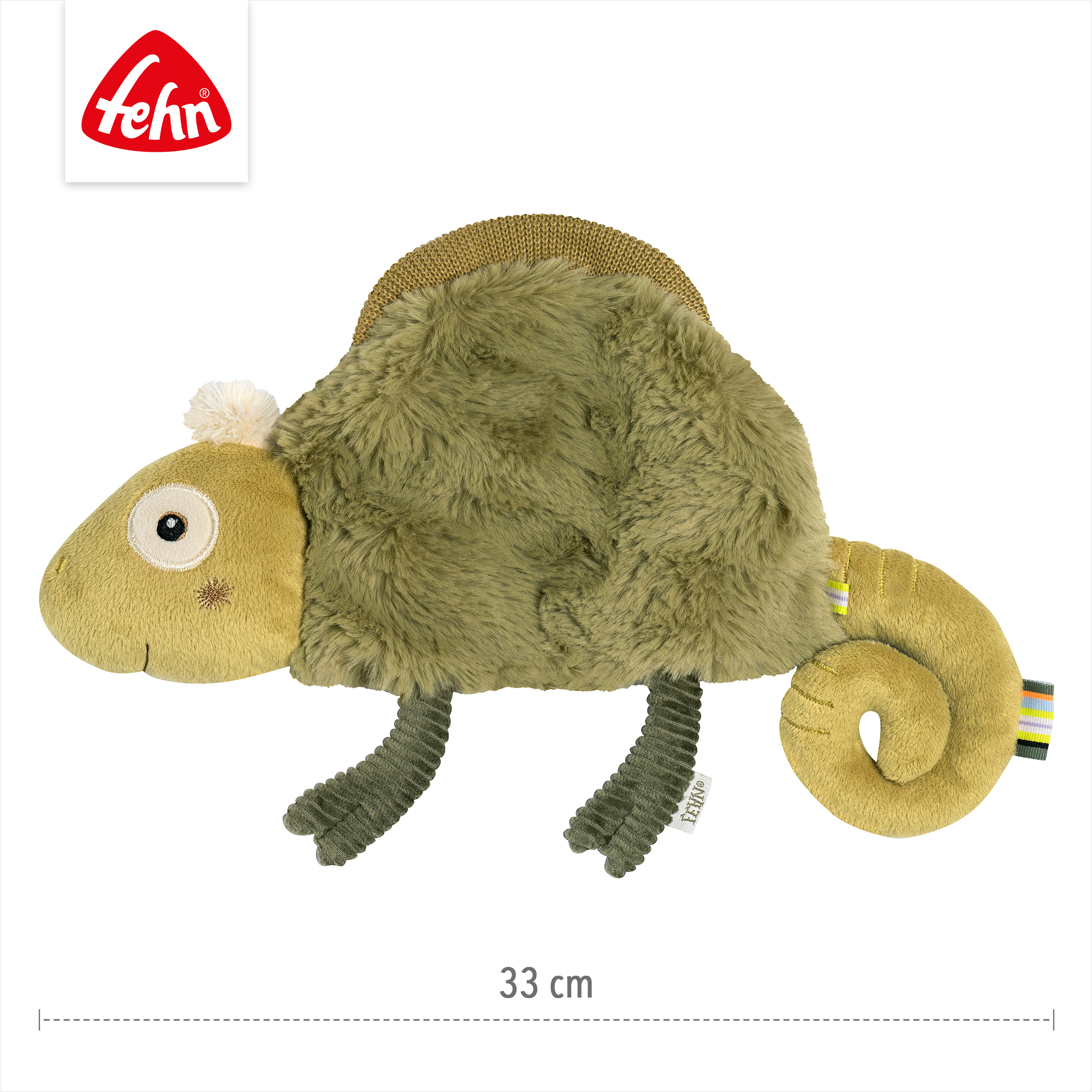 Schmusetücher, fehn, Grün – Produktansicht