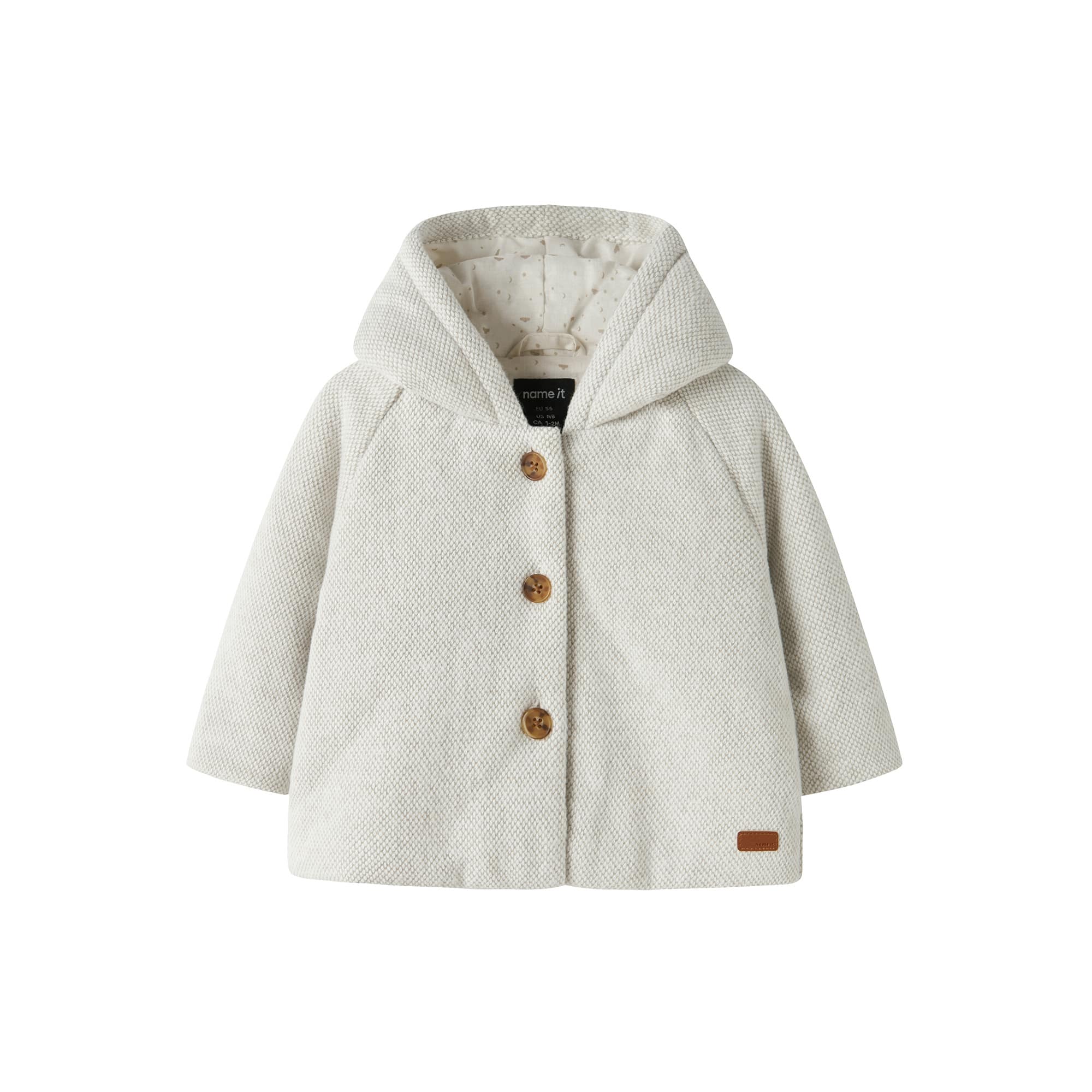 Jacken, name it, Beige – Besonderheit: durchgehende Knopfleiste