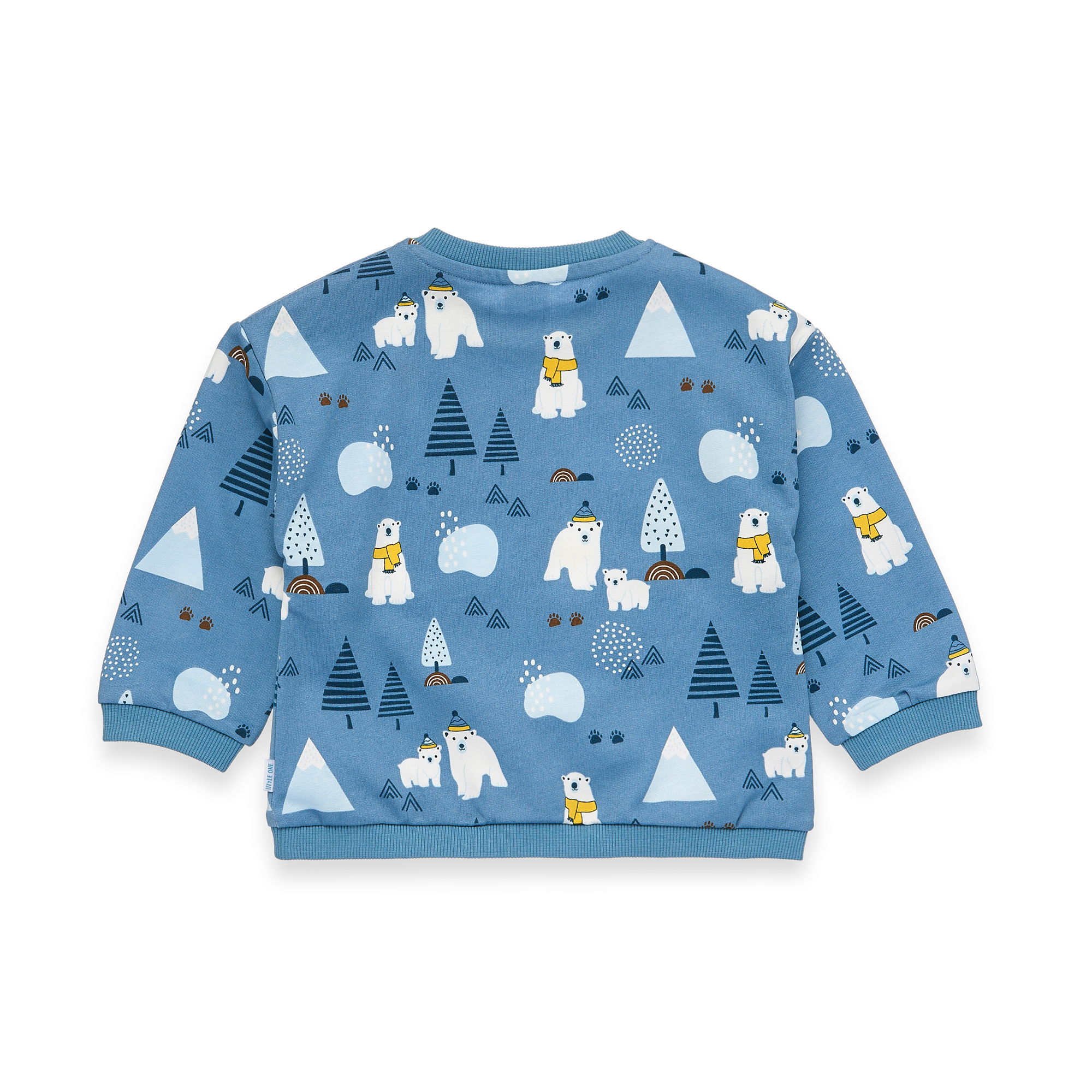 Pullover & Sweatshirts, LITTLE ONE, Blau – Besonderheit: aus 80% Baumwolle