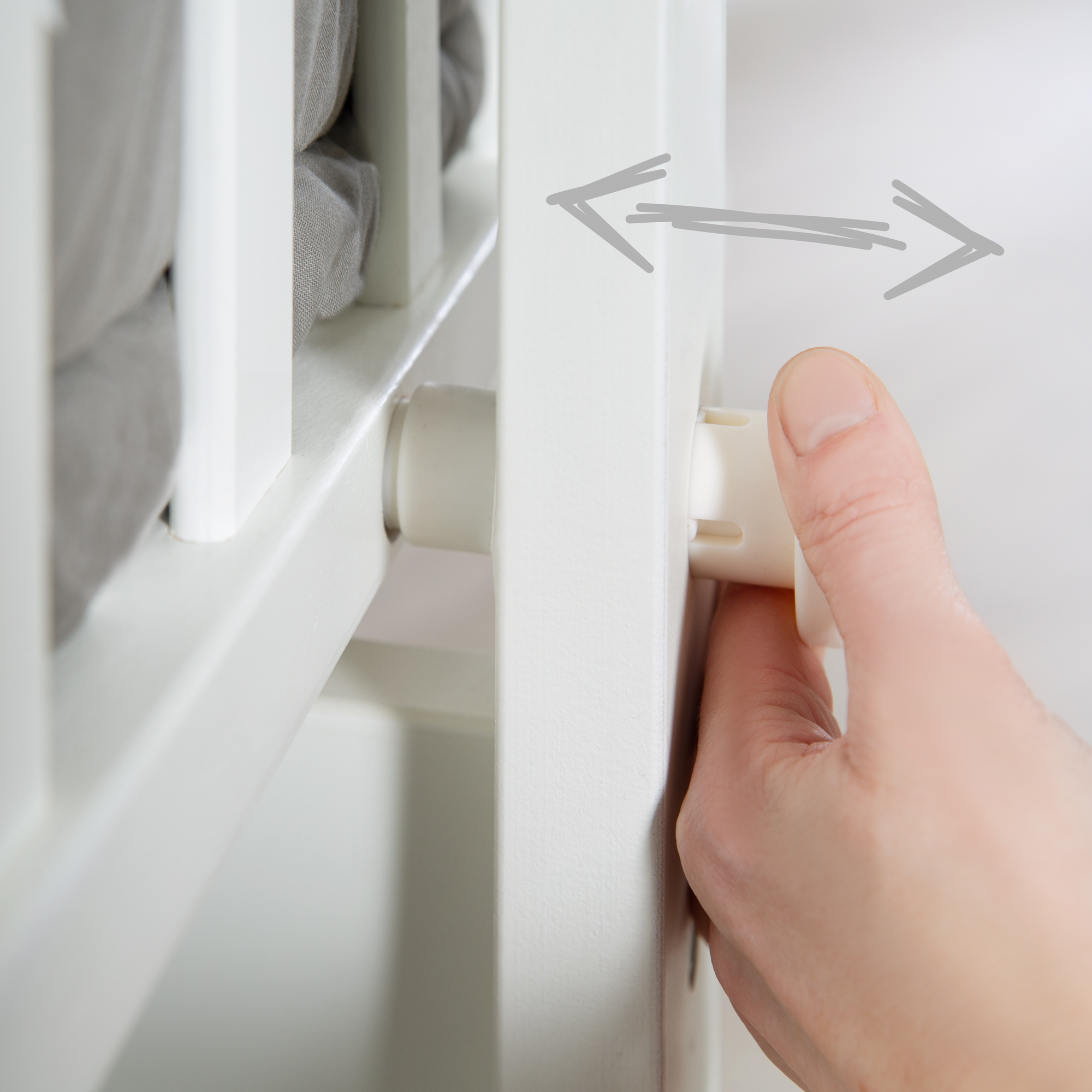 Stubenwagen & Wiegen, roba, Weiß – Produktansicht