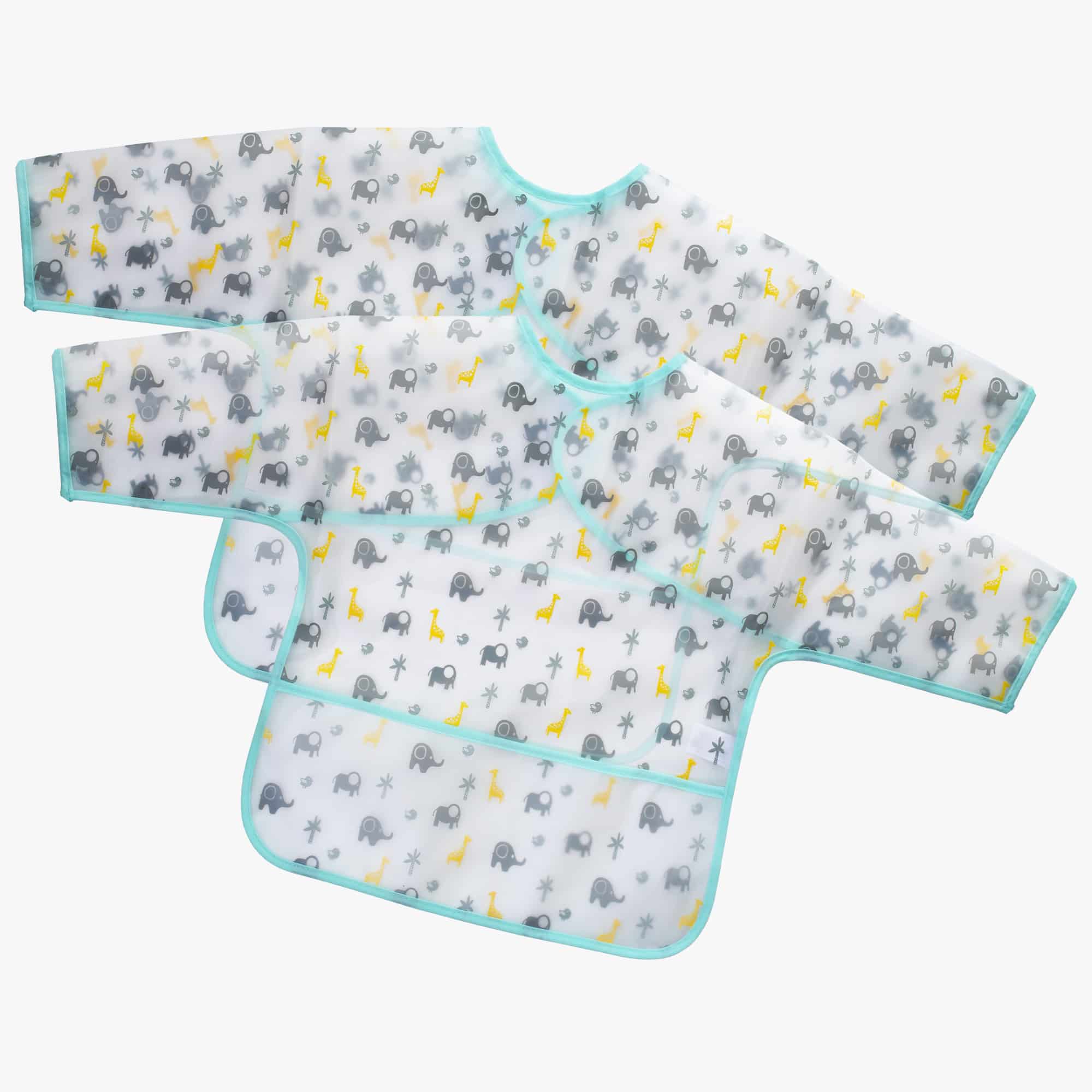 2er Set Ärmellätzchen Safari LITTLE ONE Blau 2000585502300 1