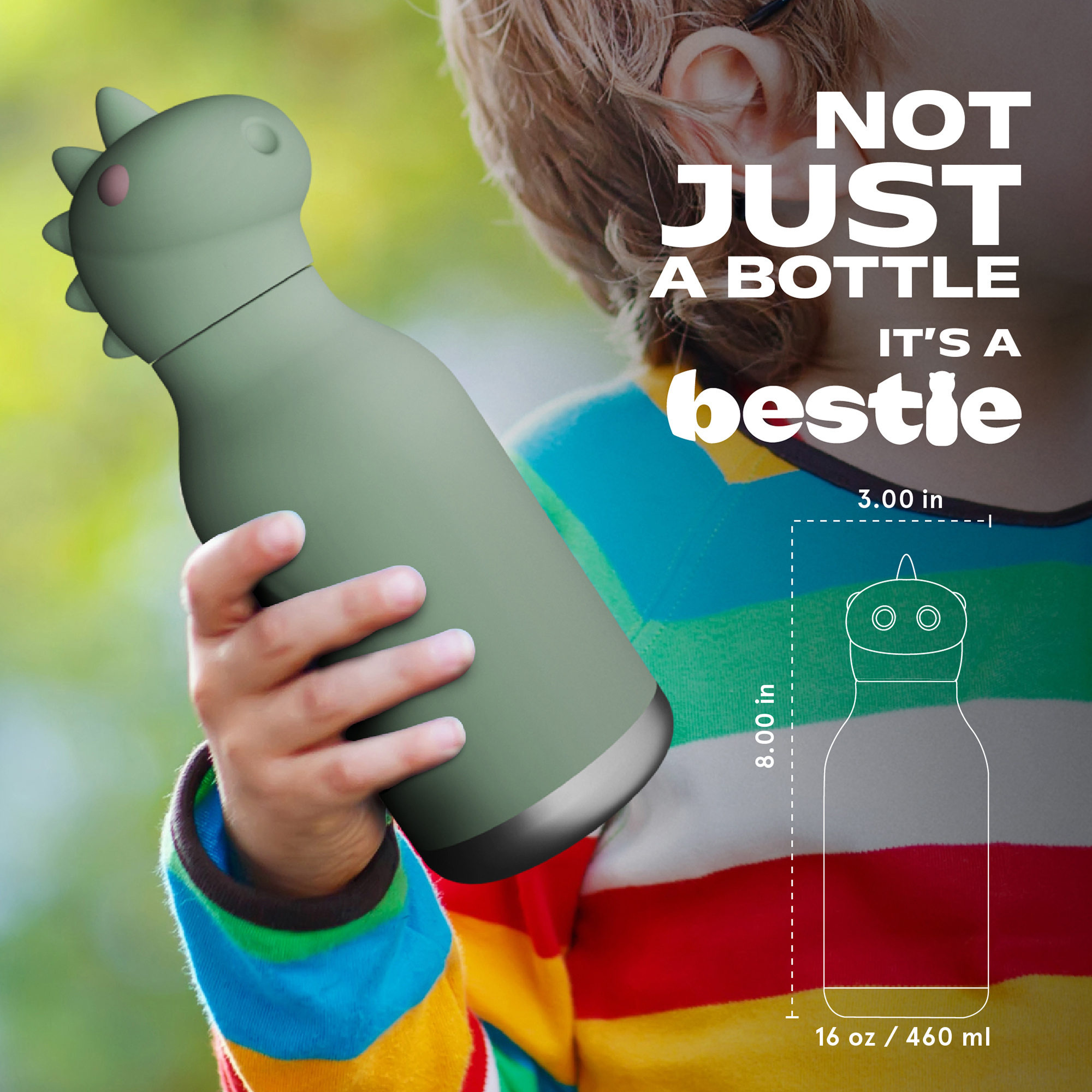 Thermoflaschen, ASOBU, Grün – Besonderheit: BPA-frei, auslaufsicher & kinderleicht zu bedienen