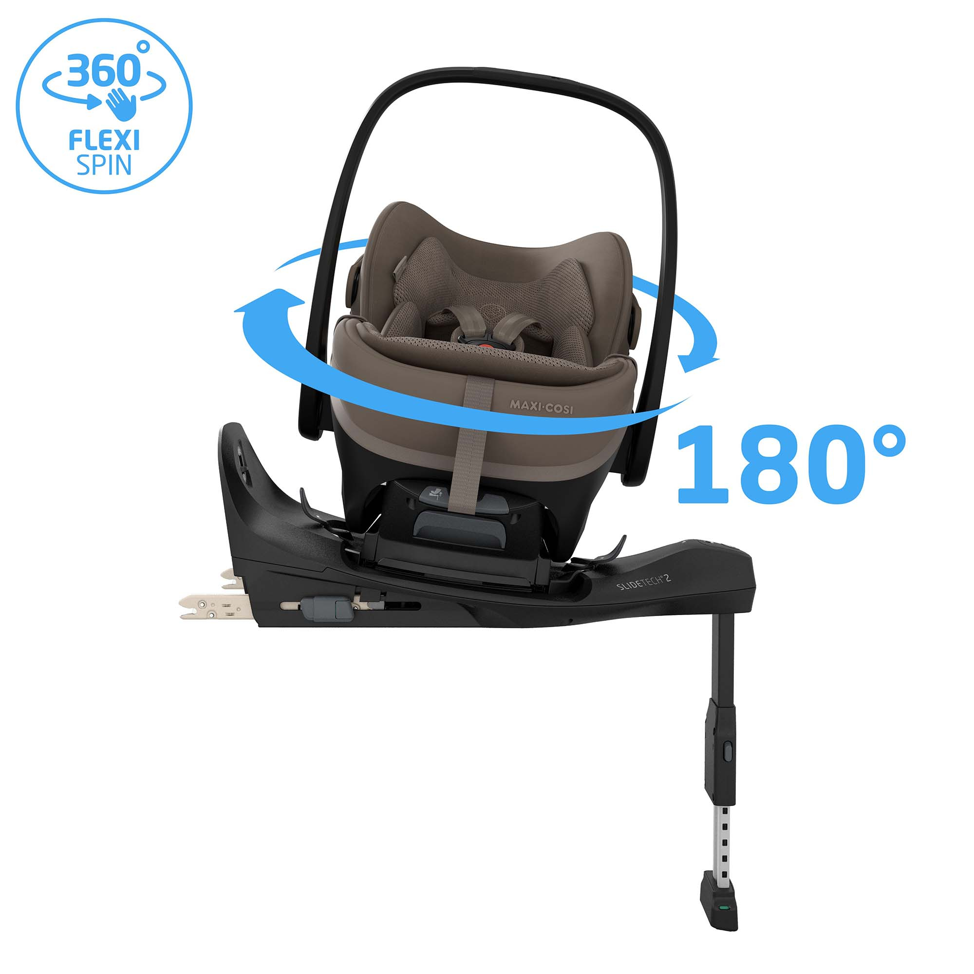 Babyschalen 0-13 kg, Gruppe 0+, MAXI-COSI Premium, Beige – Produktansicht