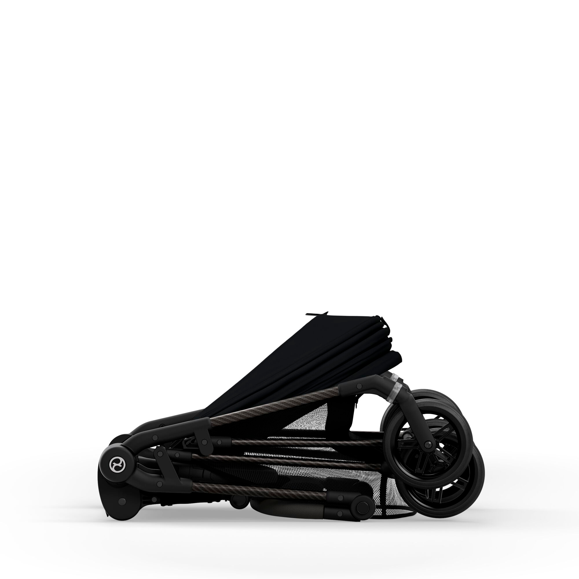 Kombi-Kinderwagen, cybex, Schwarz – Produktansicht