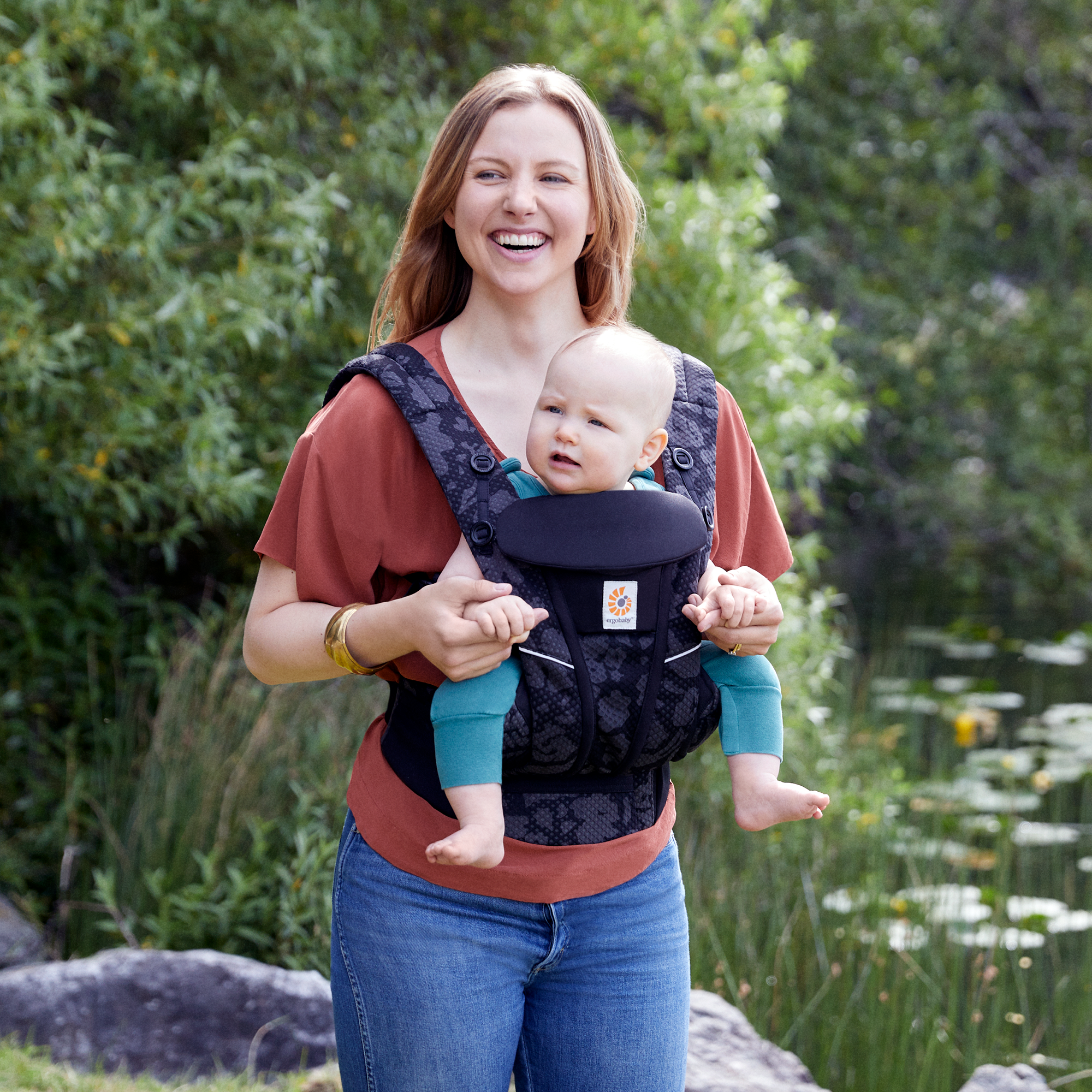 Fullbuckle Tragen, ERGObaby, Schwarz – Produktansicht