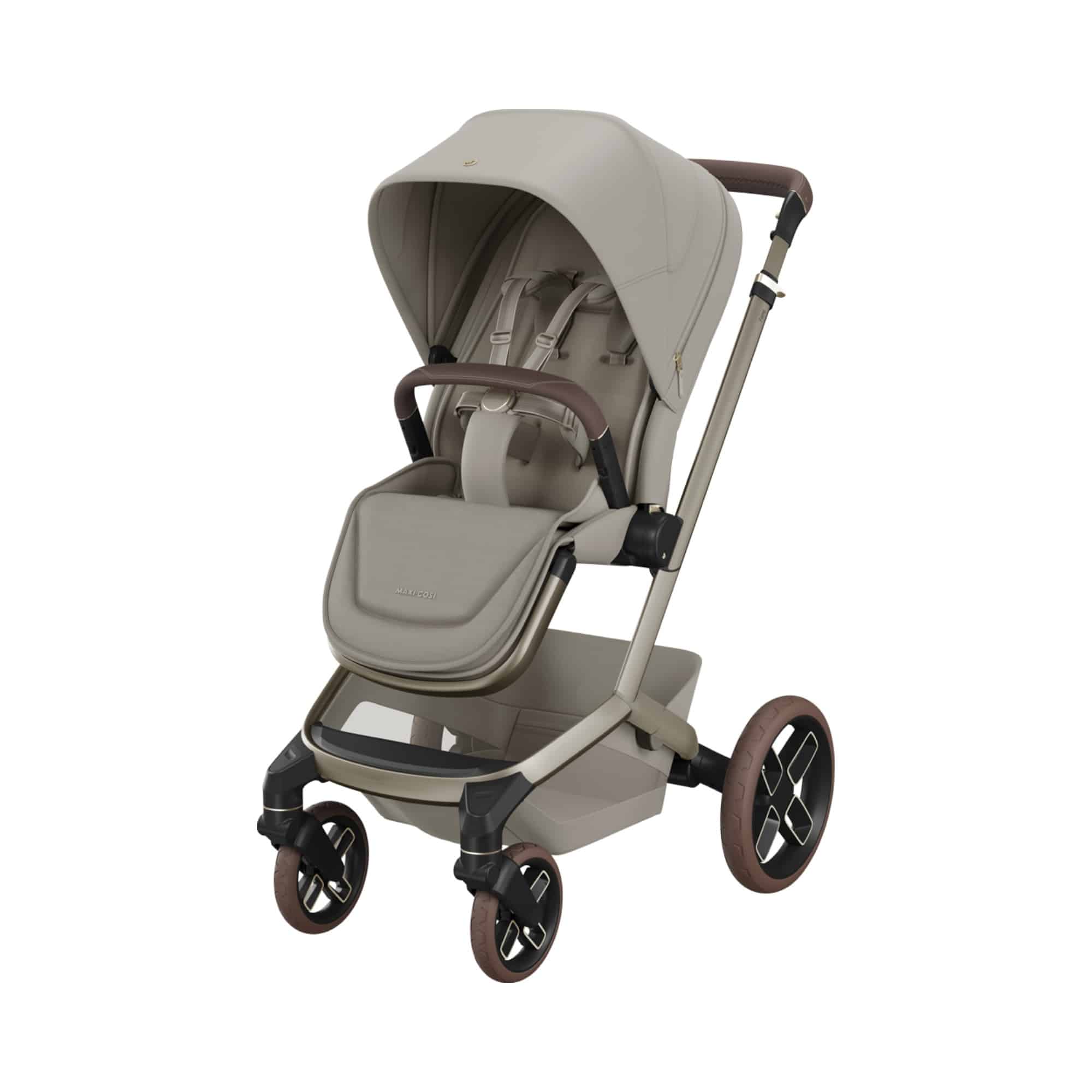 MAXI-COSI Premium, Beige – Besonderheit: hervorragender Fahrkomfort dank All-Terrain Räder und beidseitige CosiCruise-Federung