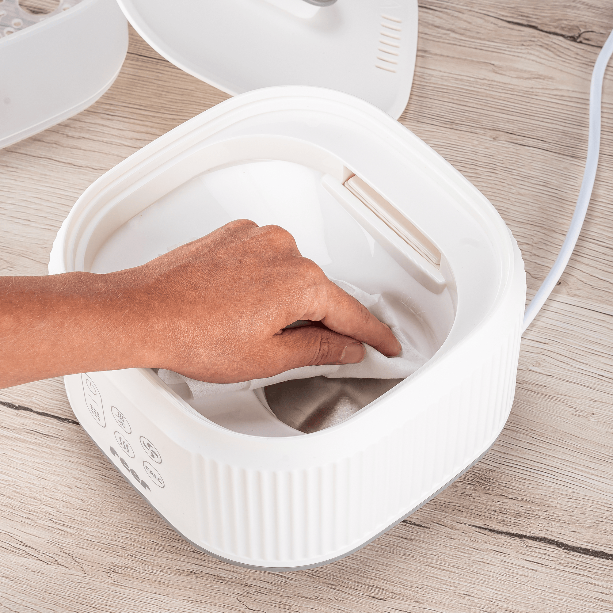 Vaporisatoren, reer, Weiß – Produktansicht