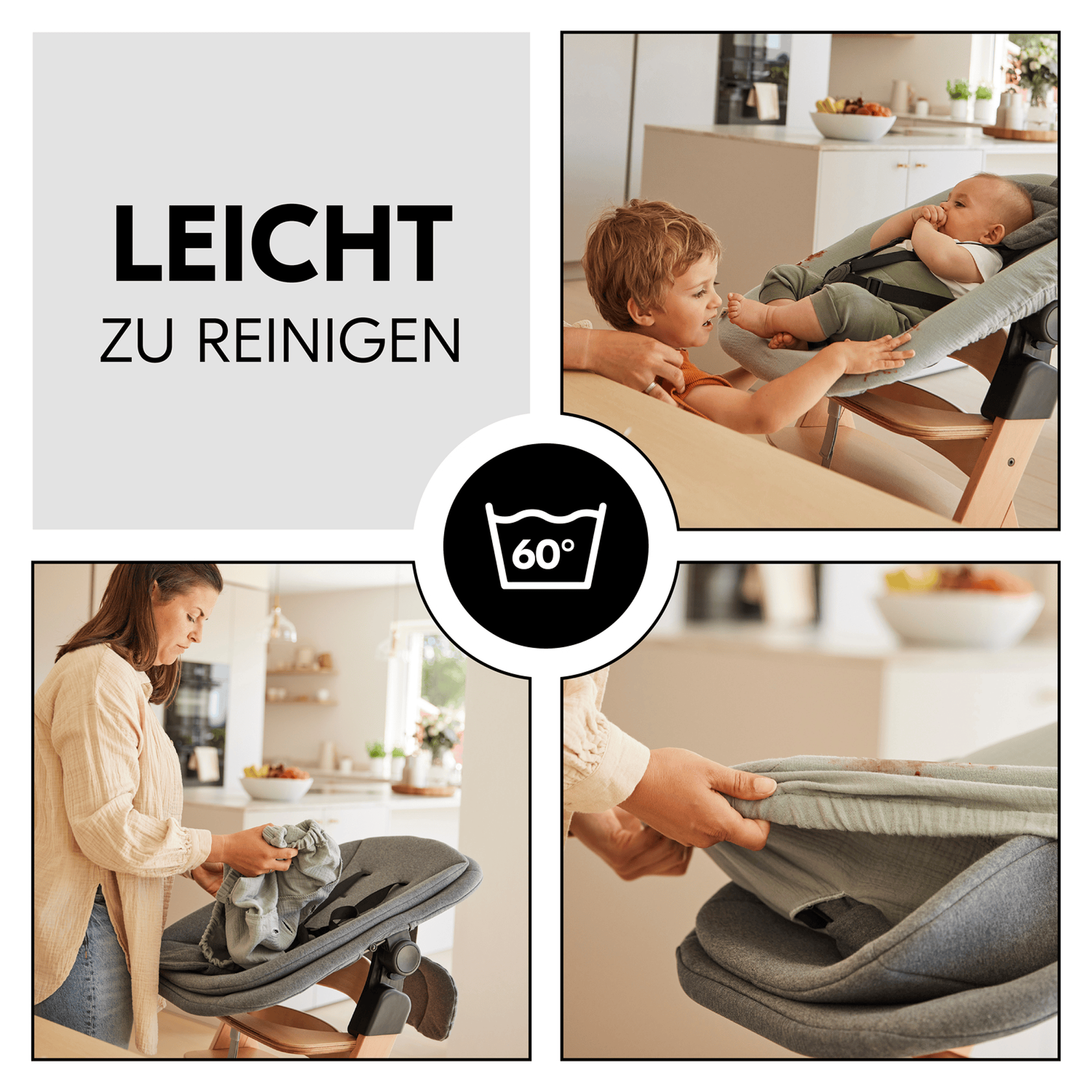Hochstuhl Zubehör, hauck, Grau – Produktansicht