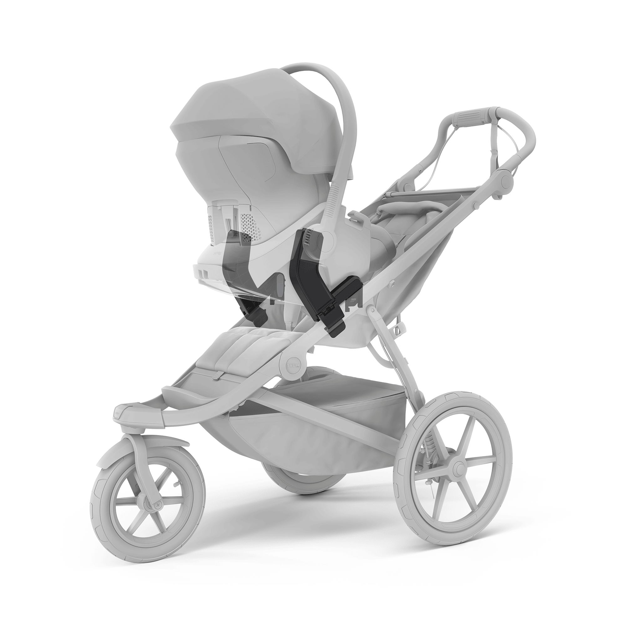 Adapter, THULE, Schwarz – Produktansicht