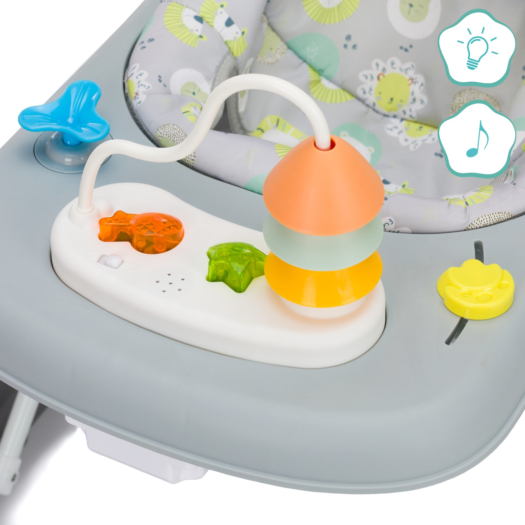 Lauflernwagen, fillikid, Grau – Produktansicht