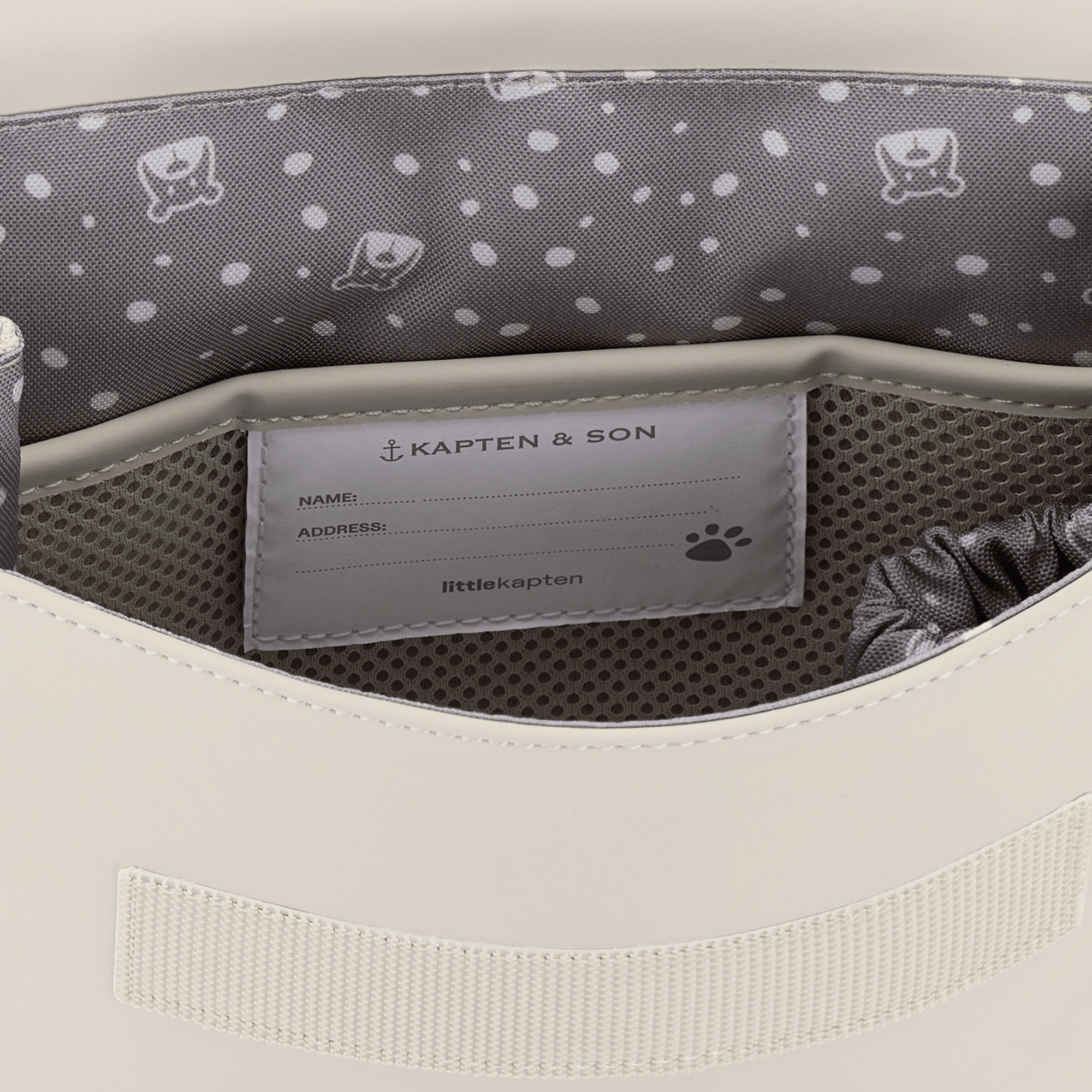 Kinderrucksäcke, KAPTEN & SON, Beige – Produktansicht