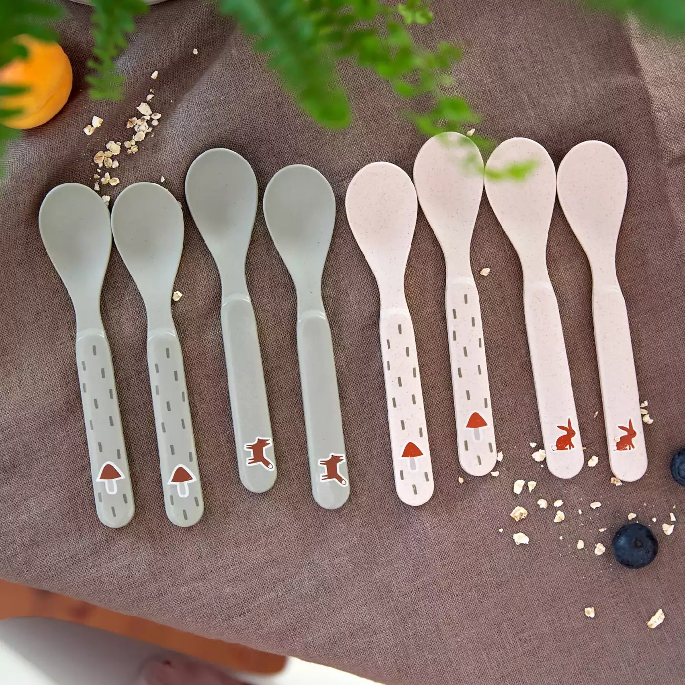 Kinderbesteck, LÄSSIG, Grün – Produktansicht