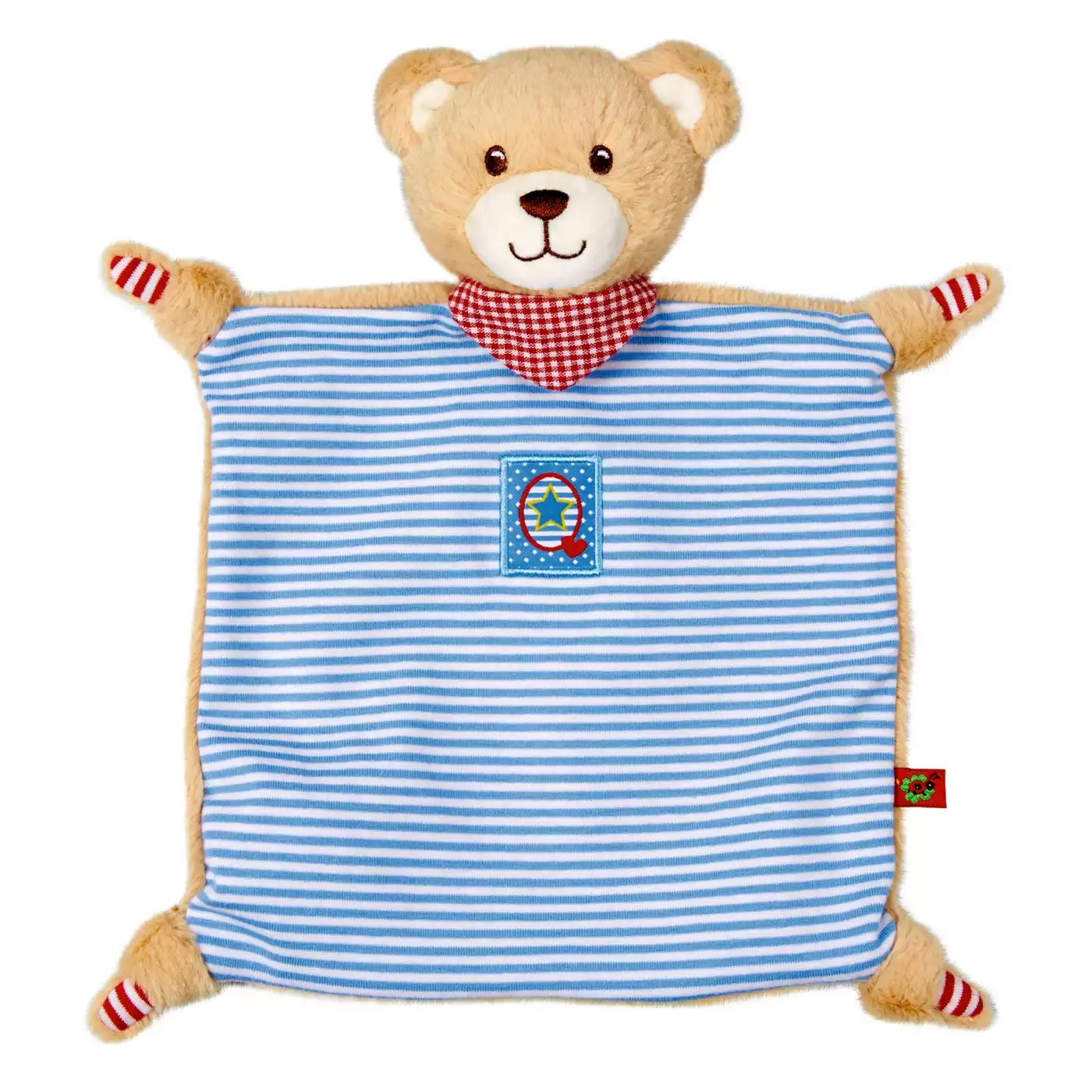 Schnuffeltuch Teddy BabyGlück DIE SPIEGELBURG Blau 2000580147407 3