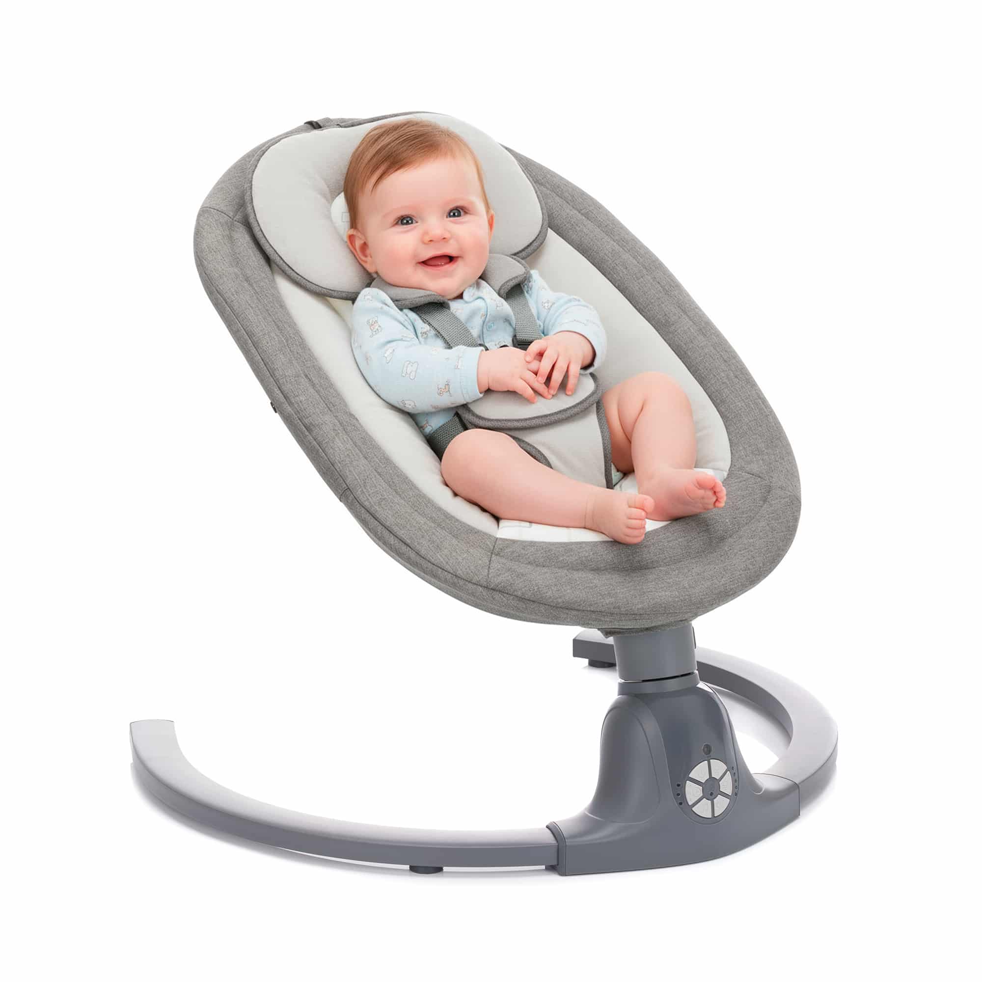 Wippen, fillikid, Grau – Besonderheit: mit intelligenter KI-Bewegungserkennung