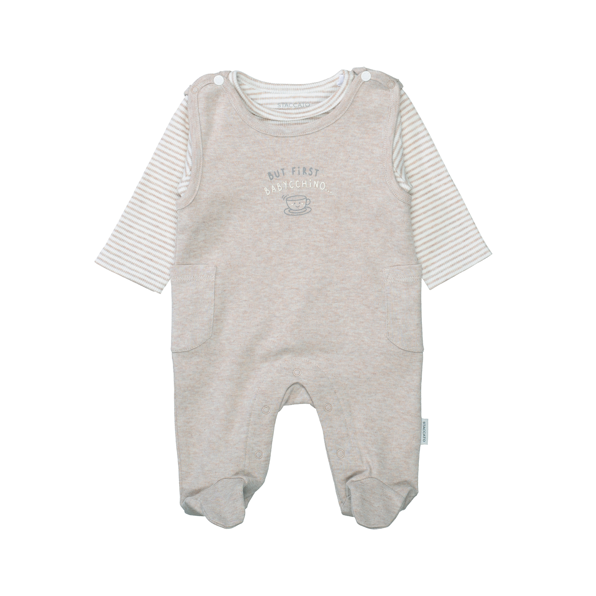 Strampler, STACCATO, Beige – Produktansicht